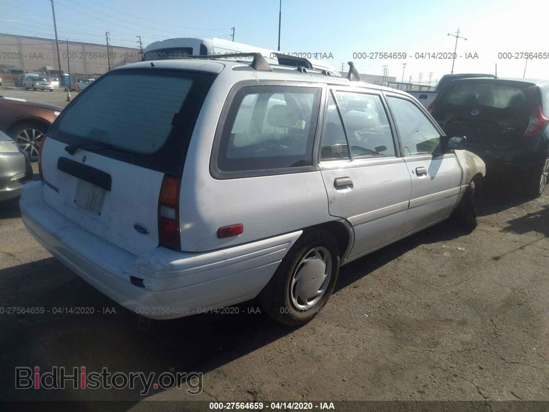 1993 FORD ESCORT - VIN: 3FAPP15J3PR210349 - Фото 4