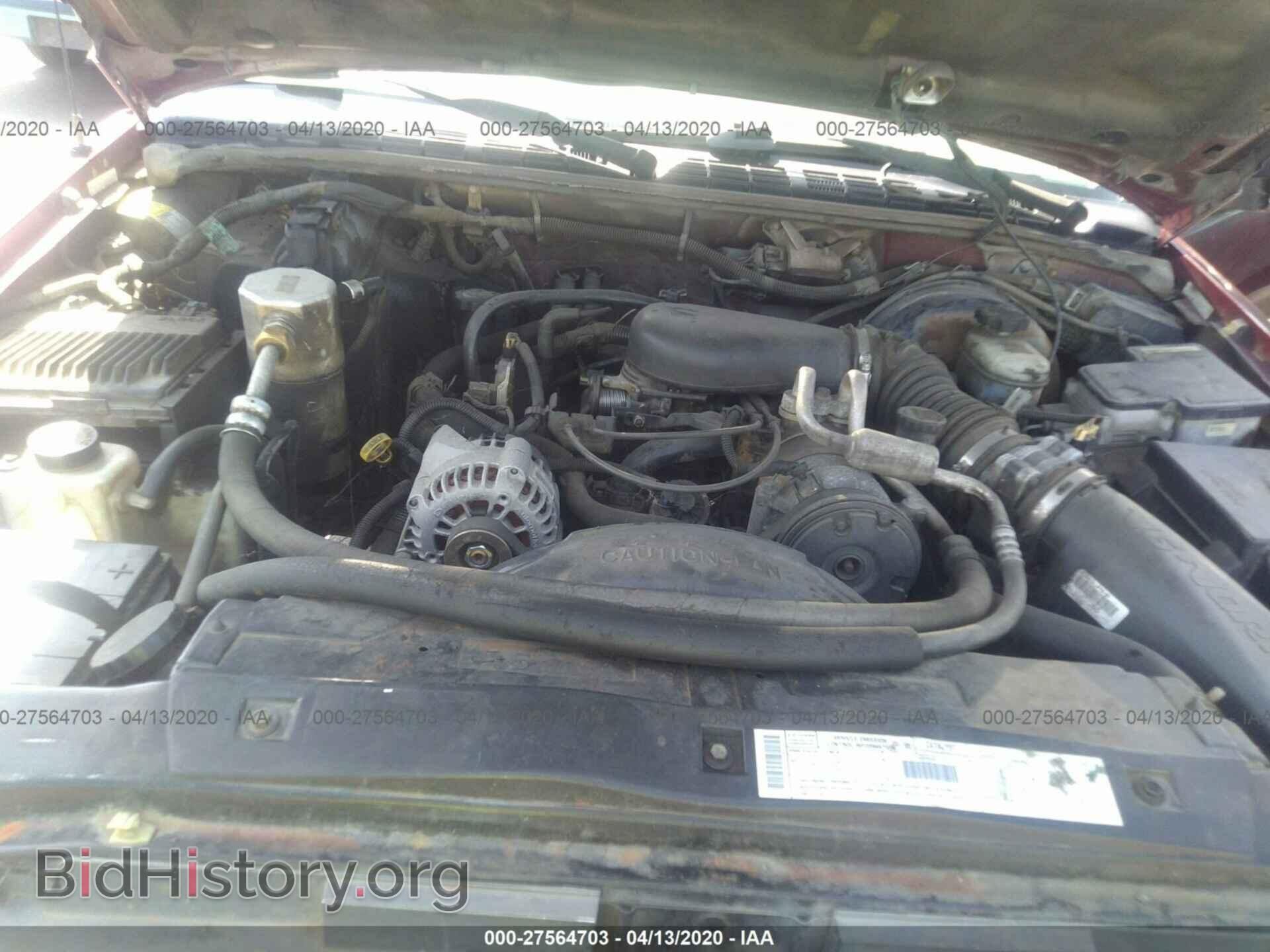 2000 GMC JIMMY - VIN: 1GKCS13W4Y2314364 - Фото 10