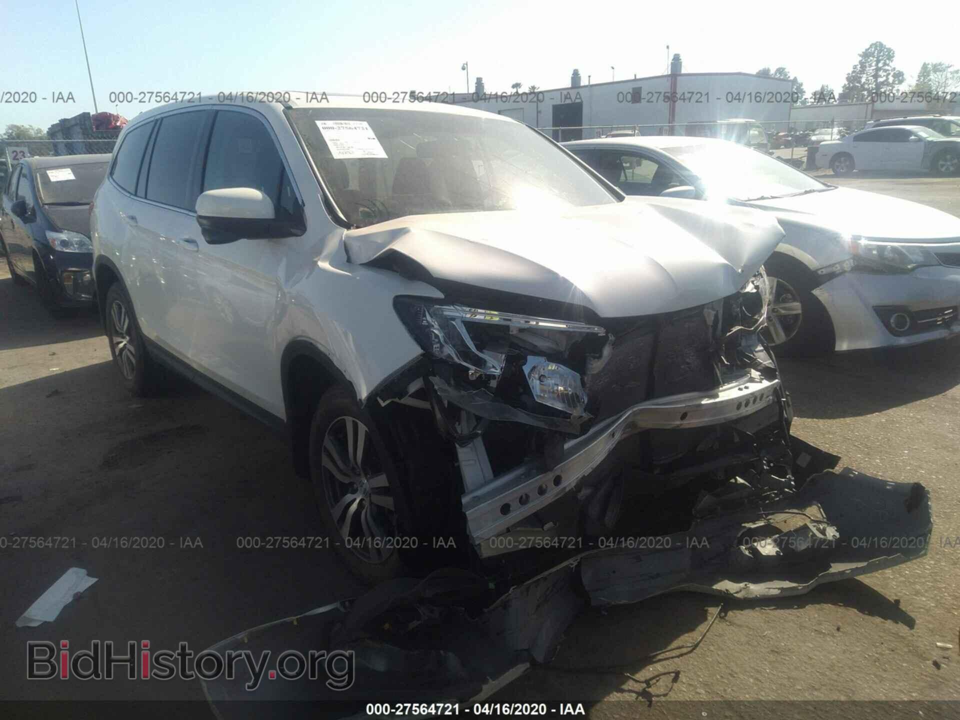 Photo 5FNYF5H73HB040361 - HONDA PILOT 2017