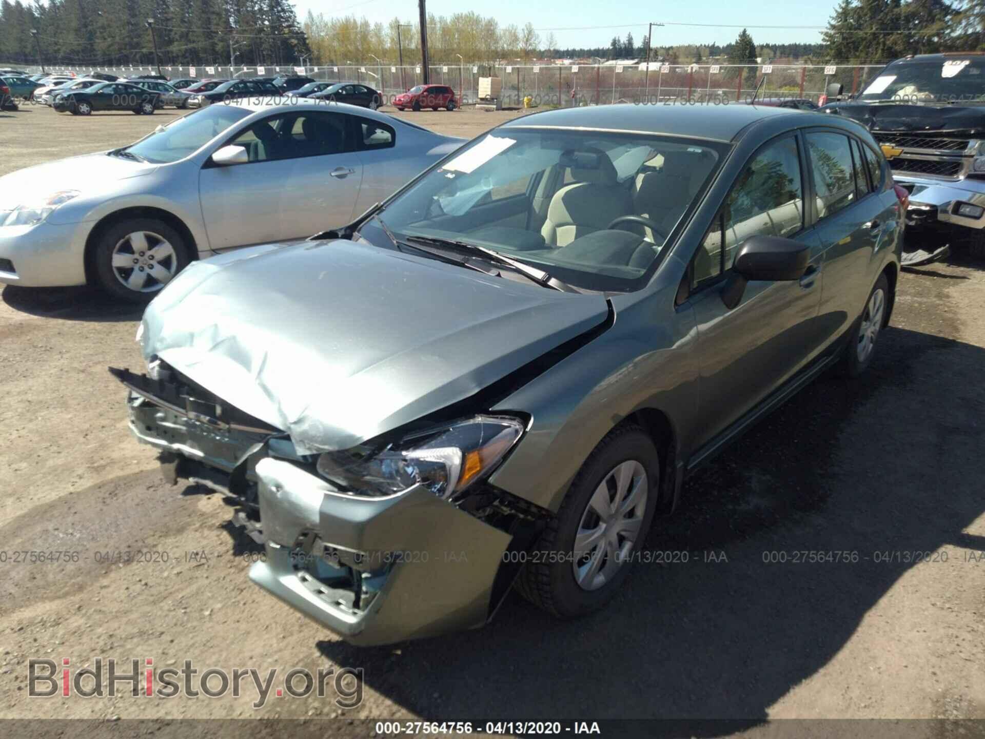2016 SUBARU IMPREZA - VIN: JF1GPAA60GH293242 - Фото 2