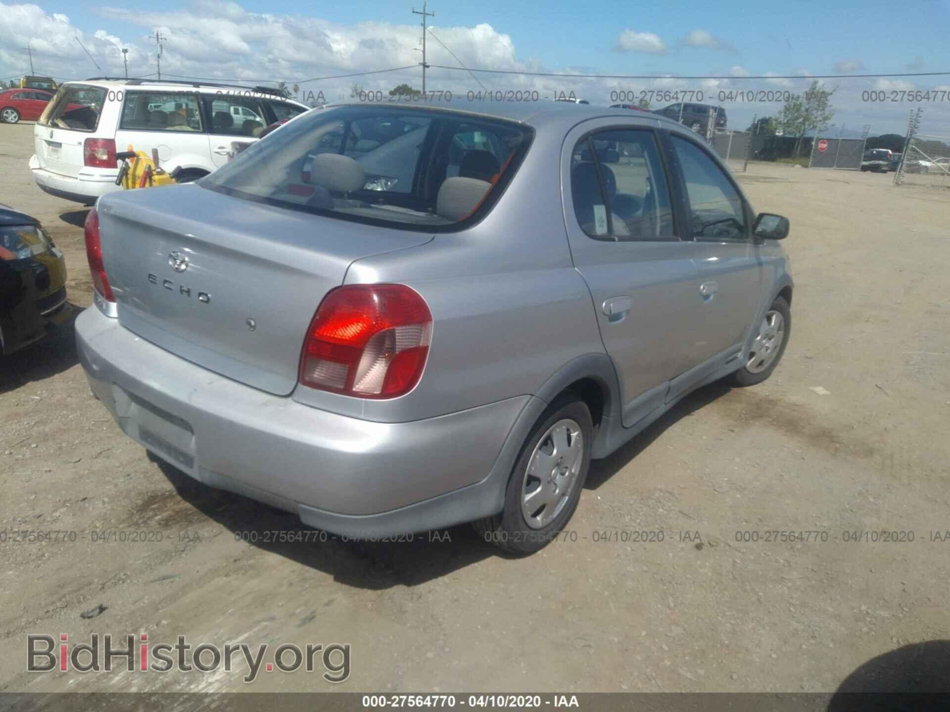 2001 TOYOTA ECHO - VIN: JTDBT123510140155 - Фото 4