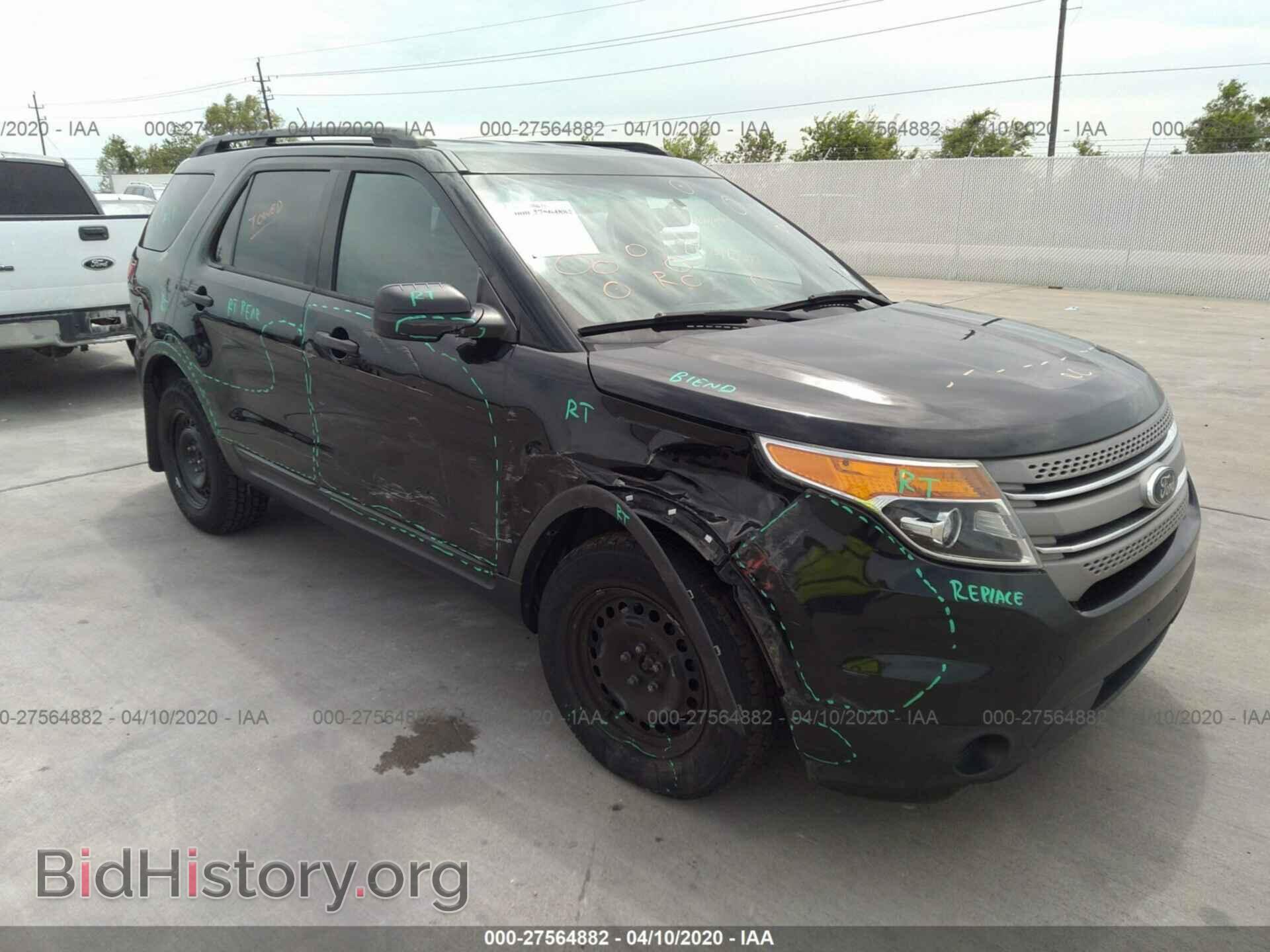 Photo 1FM5K8B83EGB11136 - FORD EXPLORER 2014