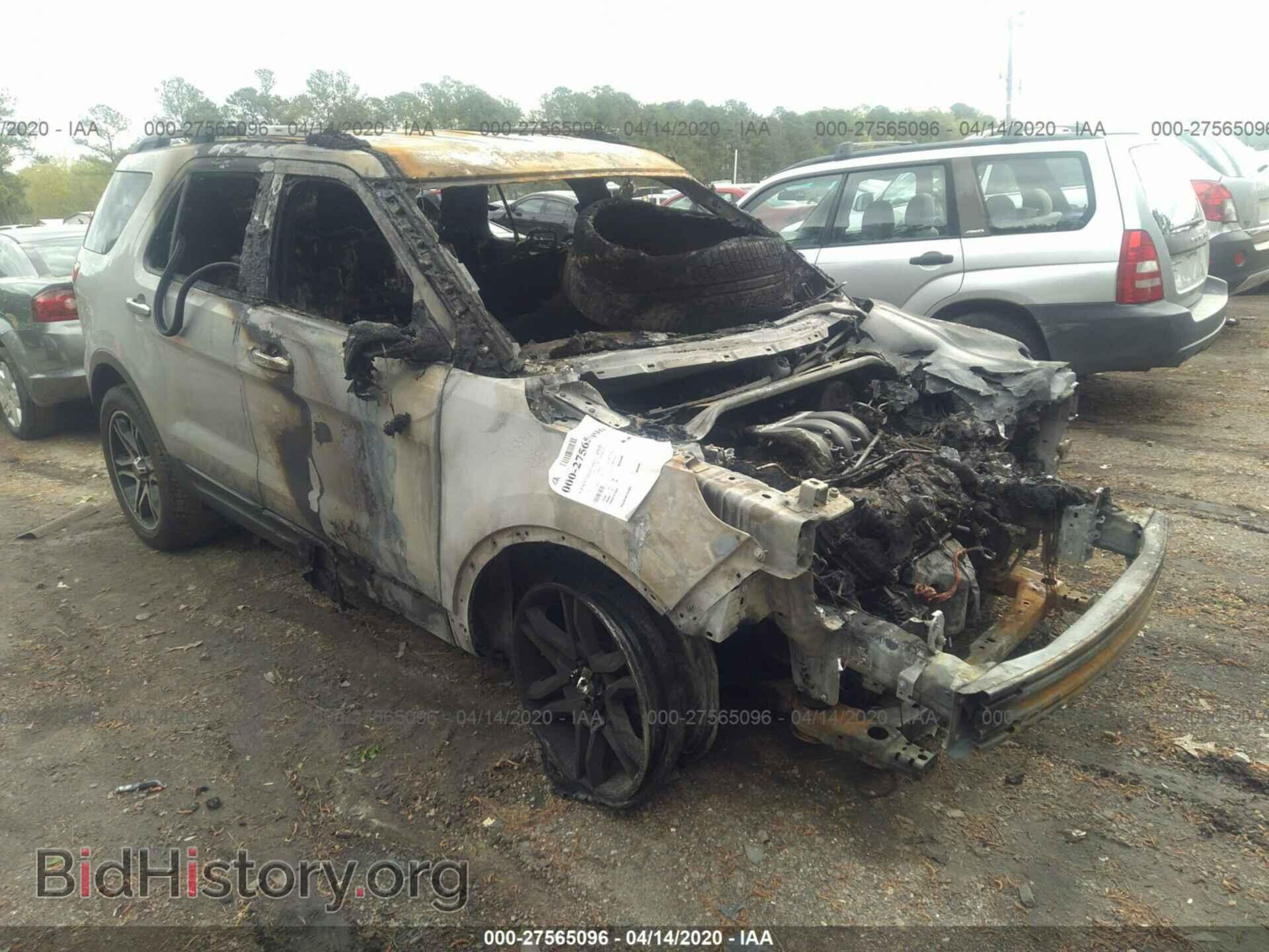 Photo 1FM5K7B82EGC44156 - FORD EXPLORER 2014