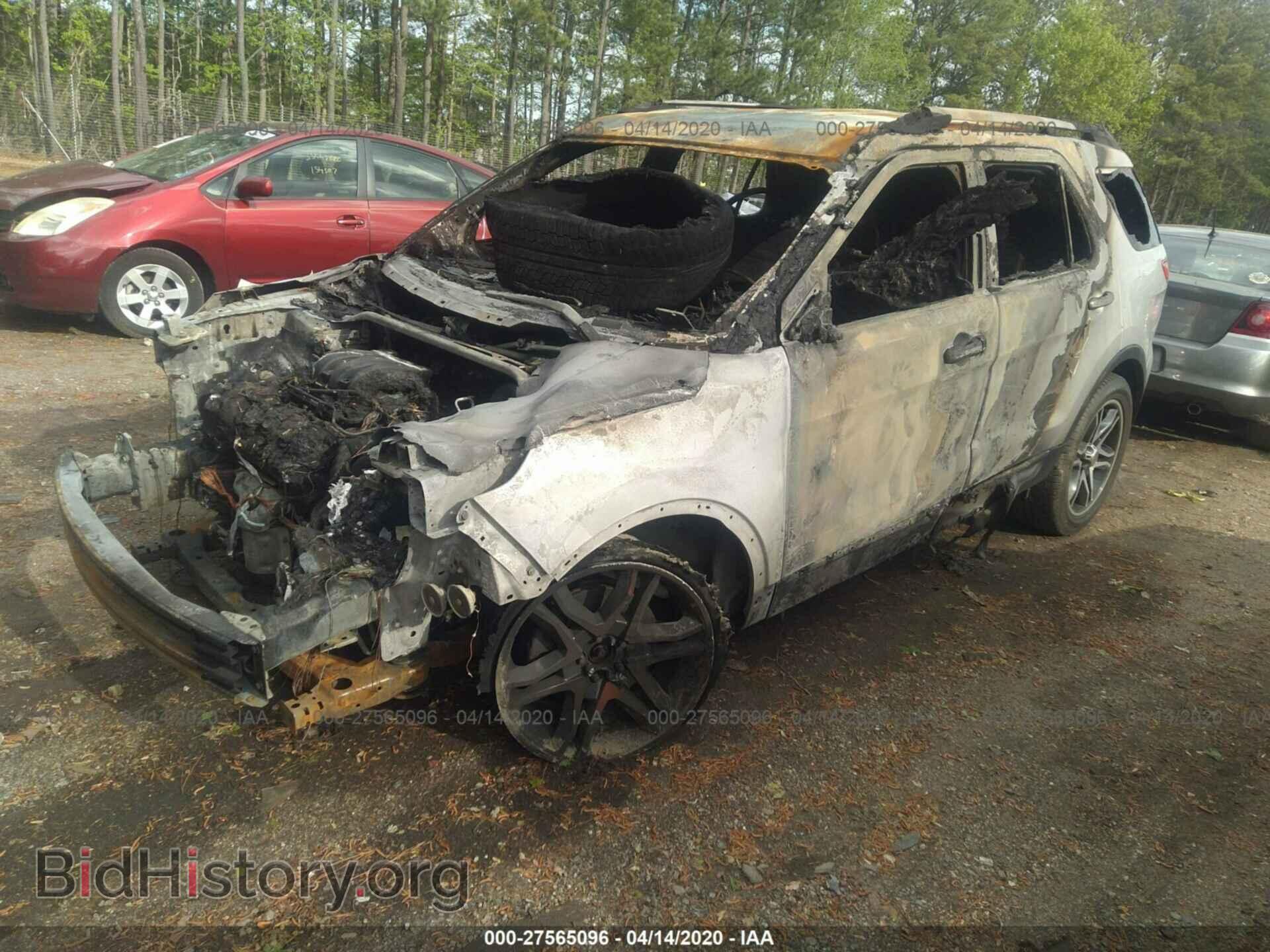 2014 FORD EXPLORER - VIN: 1FM5K7B82EGC44156 - Photo 2