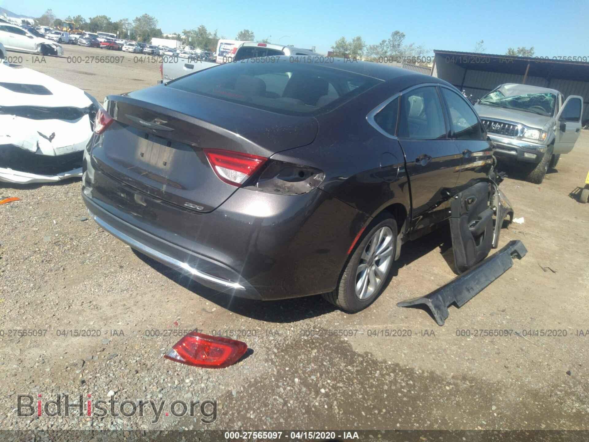 2015 CHRYSLER 200 - VIN: 1C3CCCAB5FN634684 - Фото 4