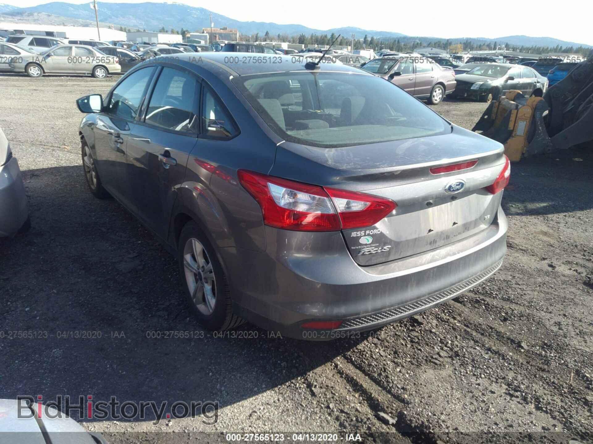 2014 FORD FOCUS - VIN: 1FADP3F28EL225107 - Фото 3