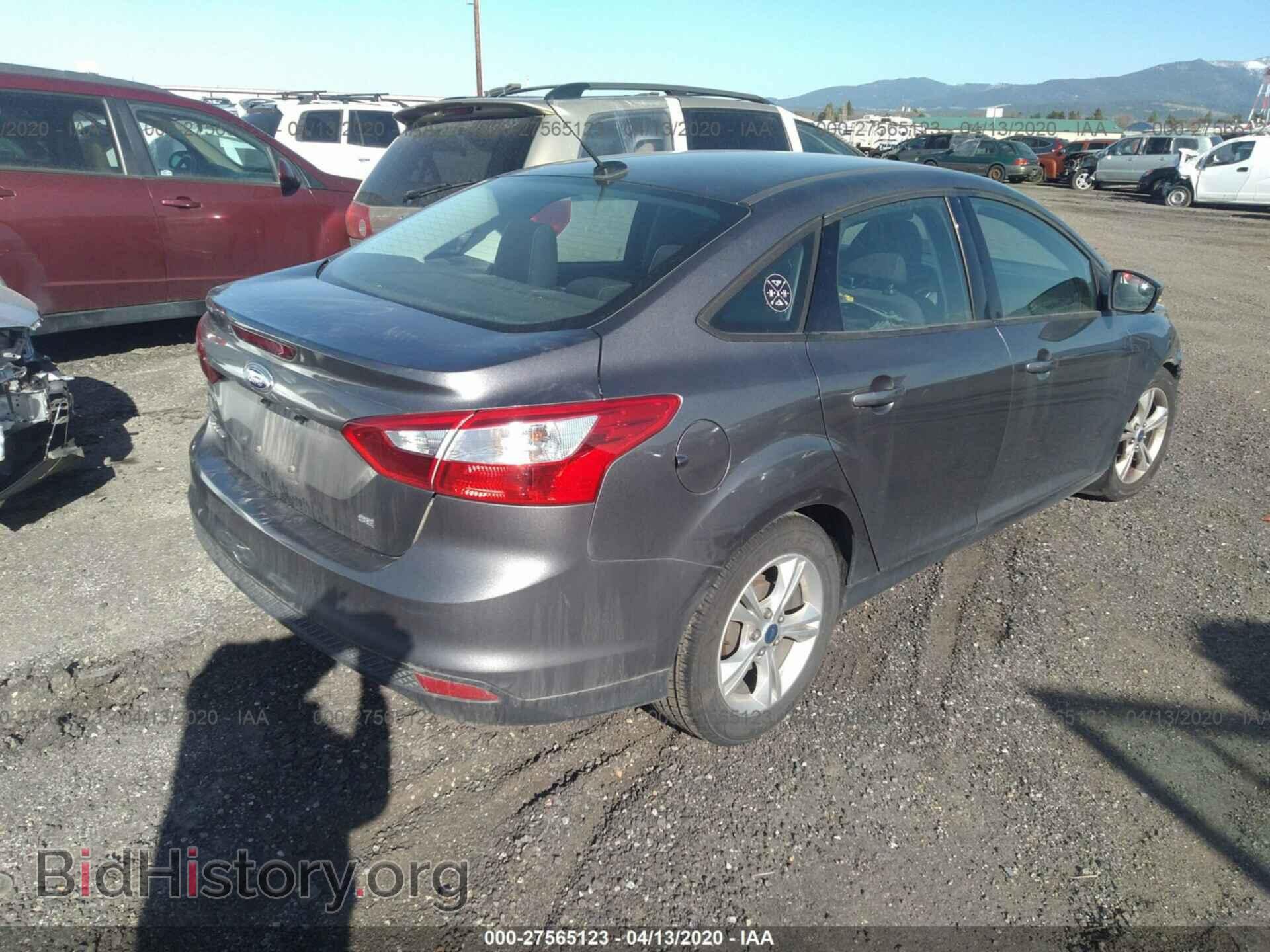 2014 FORD FOCUS - VIN: 1FADP3F28EL225107 - Фото 4