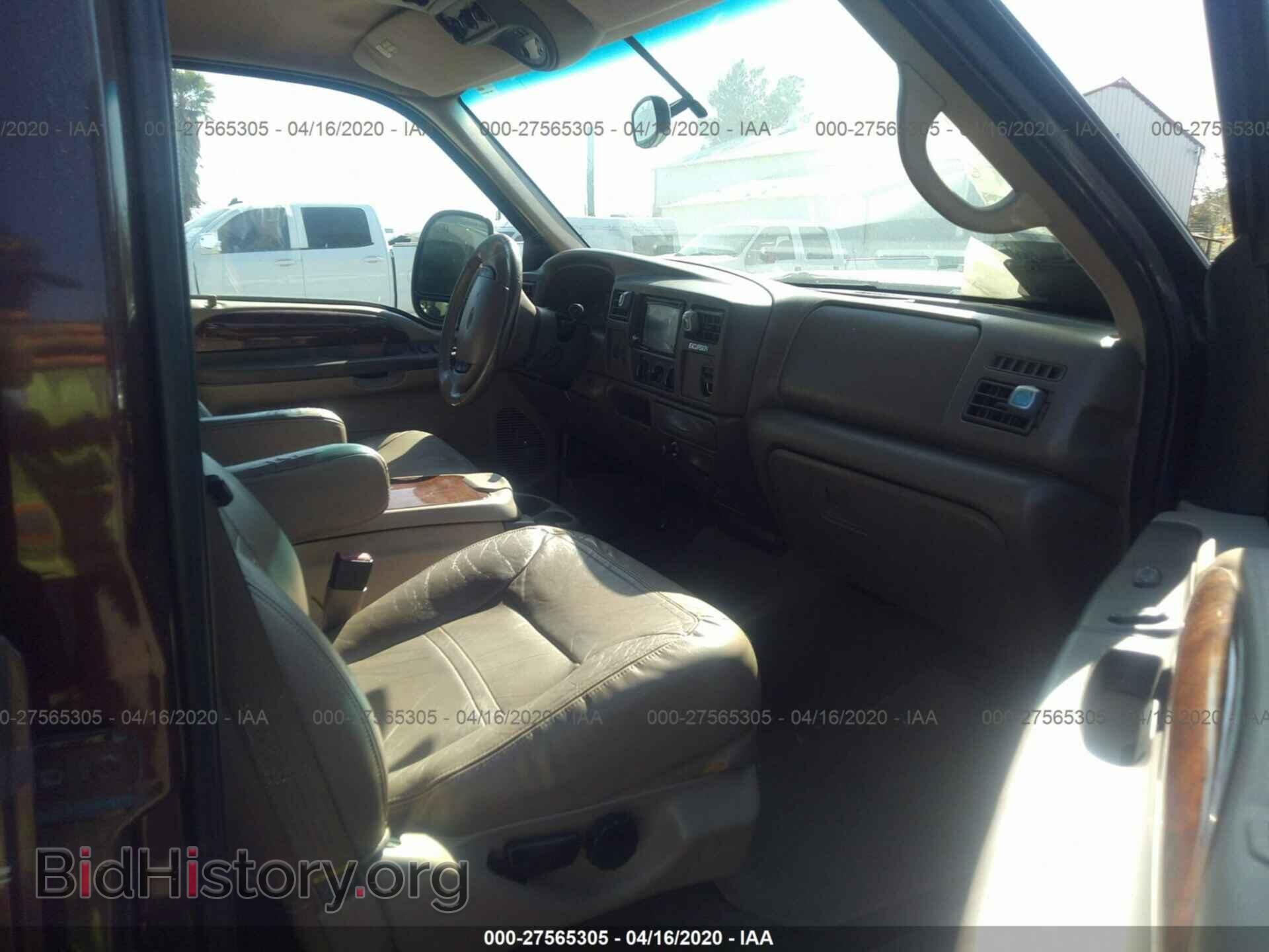 2001 FORD EXCURSION - VIN: 1FMNU42S91EB30729 - Фото 5