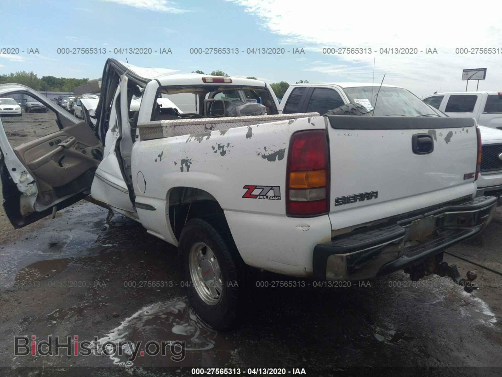 2002 GMC NEW SIERRA - VIN: 2GTEK19T121259297 - Фото 3
