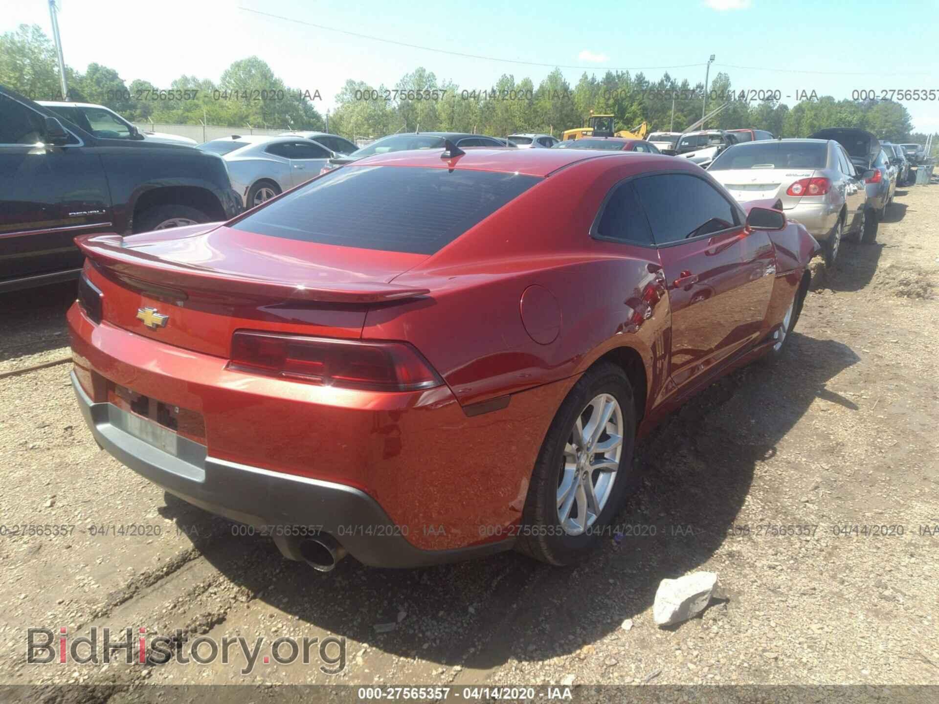2014 CHEVROLET CAMARO - VIN: 2G1FA1E31E9203761 - Фото 4