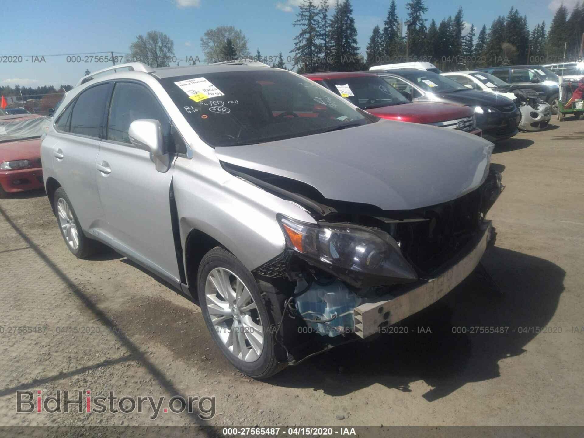 Photo JTJBC1BA2A2405159 - LEXUS RX 2010