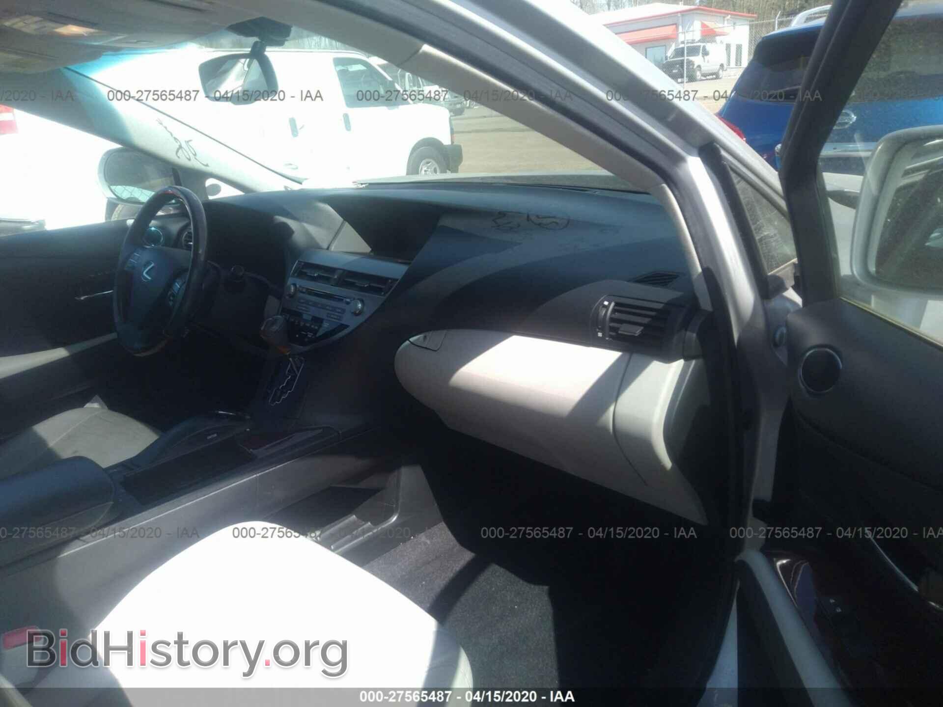 2010 LEXUS RX - VIN: JTJBC1BA2A2405159 - Фото 5