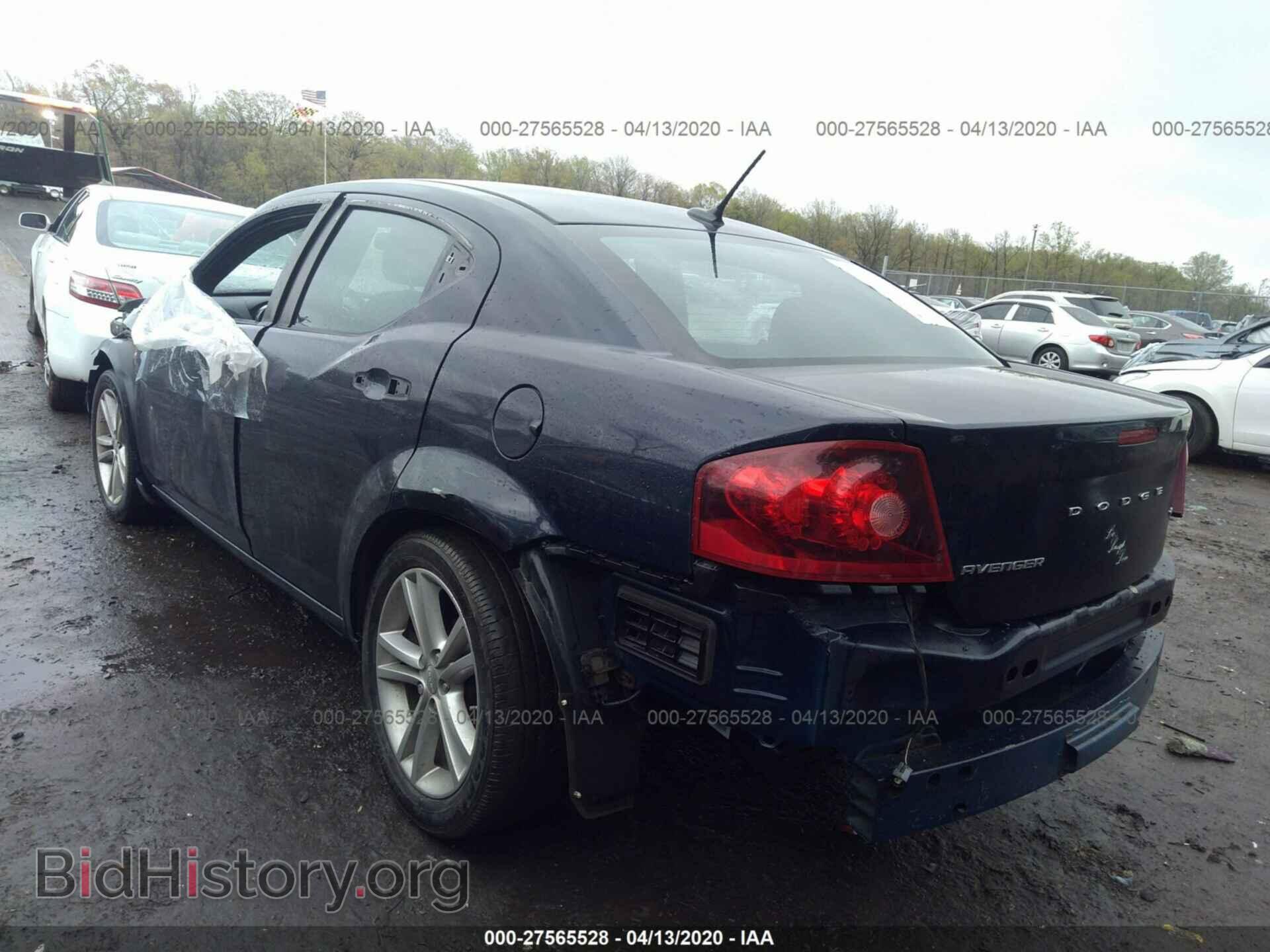 2013 DODGE AVENGER - VIN: 1C3CDZCB9DN576878 - Фото 3