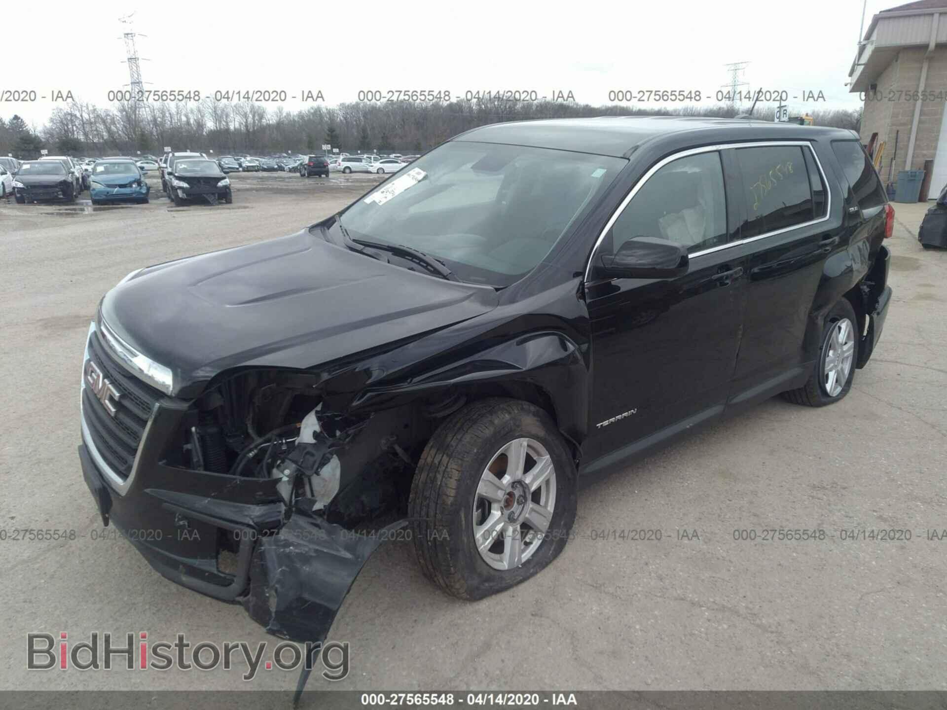 2016 GMC TERRAIN - VIN: 2GKALMEK3G6211678 - Фото 2