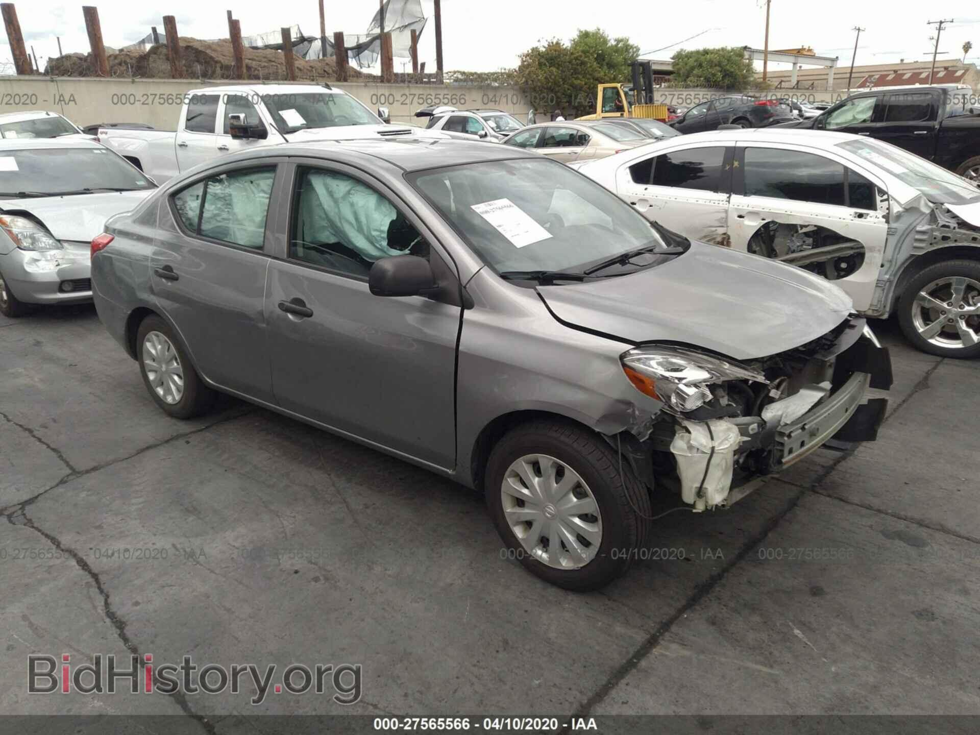 Фотография 3N1CN7AP1EL853877 - NISSAN VERSA 2014