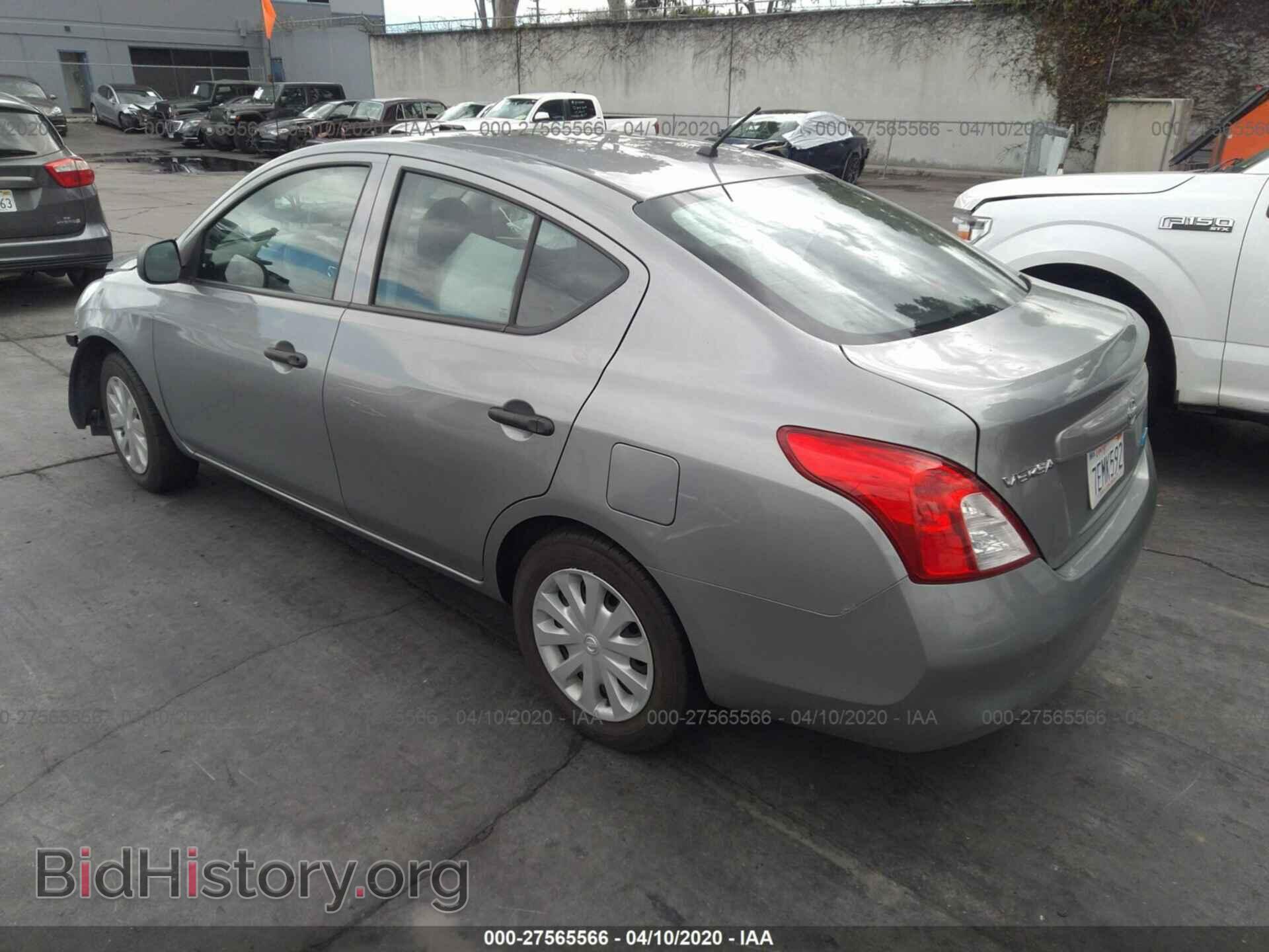 2014 NISSAN VERSA - VIN: 3N1CN7AP1EL853877 - Фото 3