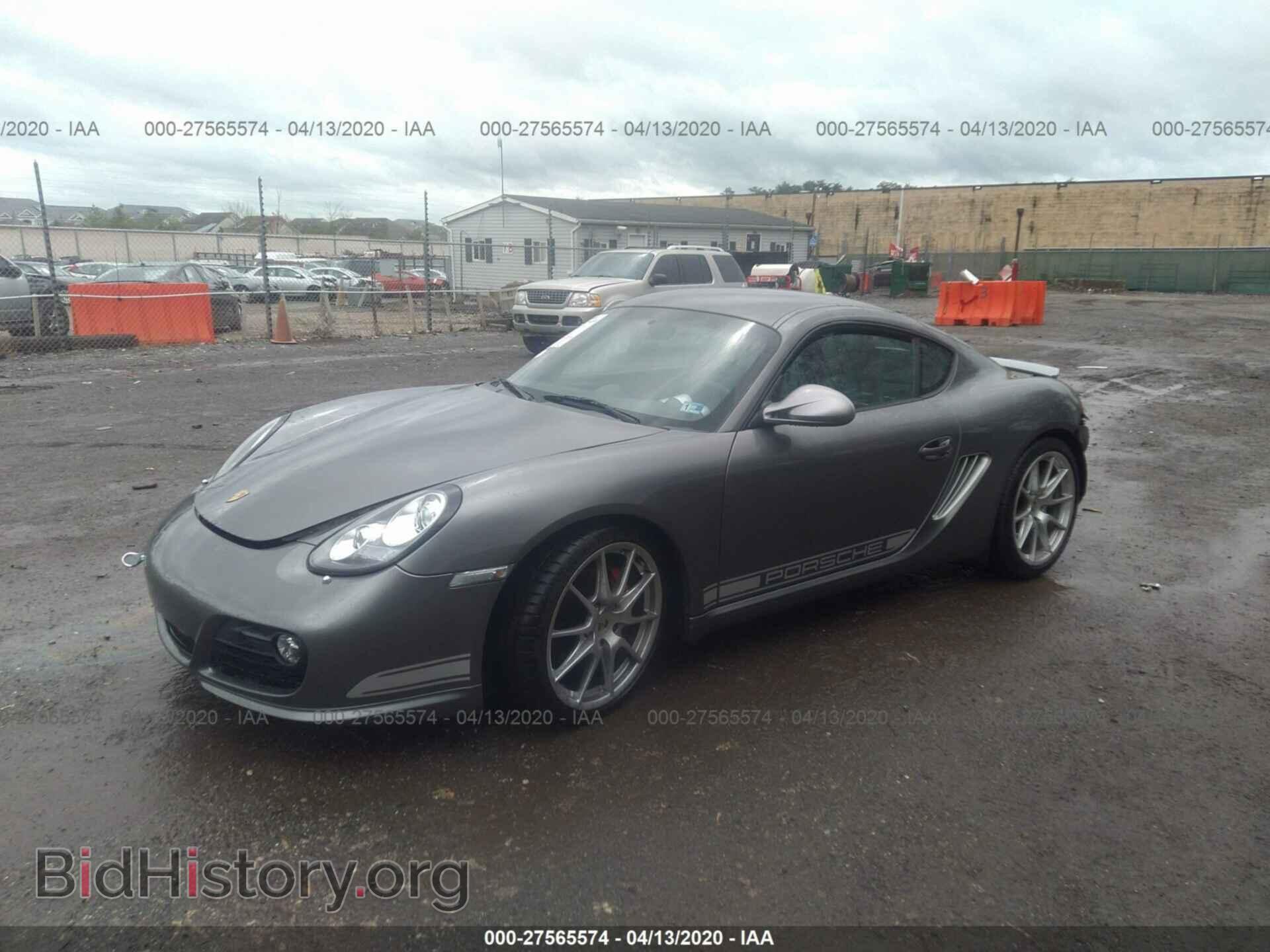 2012 PORSCHE CAYMAN - VIN: WP0AB2A83CU792138 - Фото 2