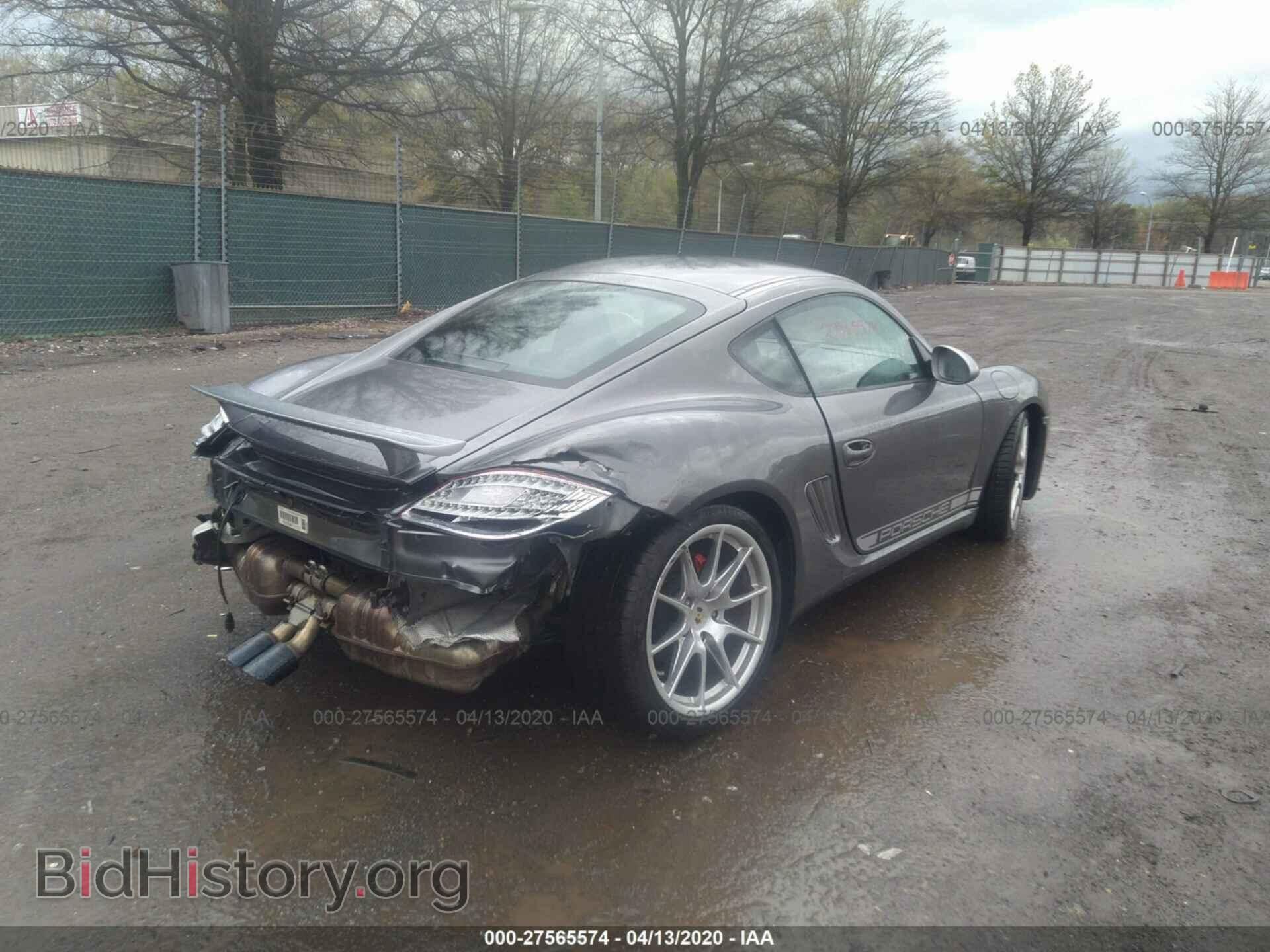 2012 PORSCHE CAYMAN - VIN: WP0AB2A83CU792138 - Фото 4