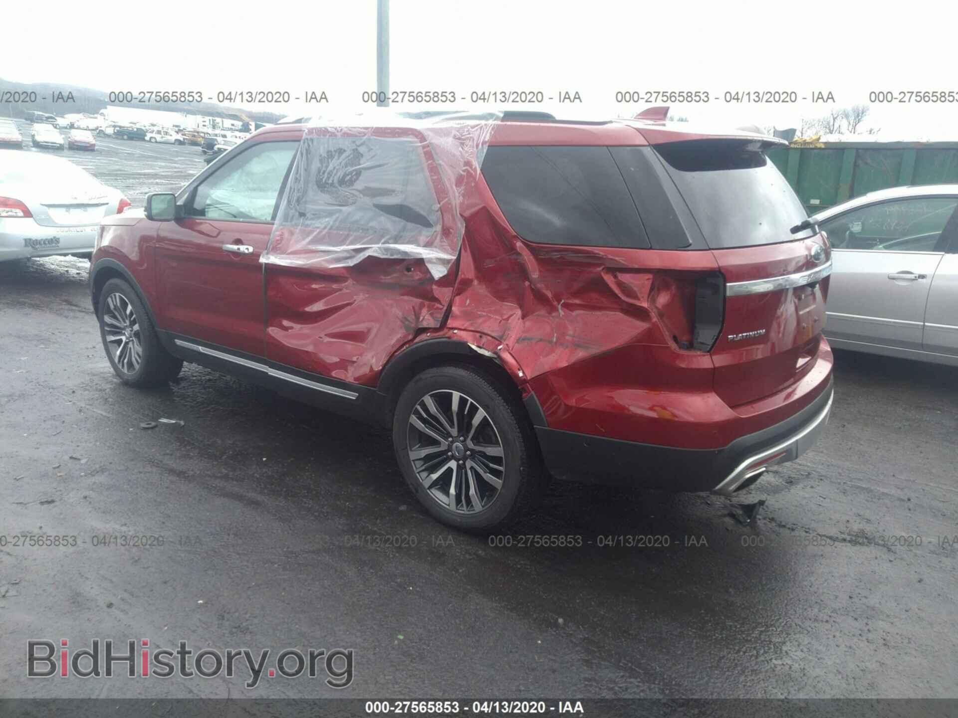 2016 FORD EXPLORER - VIN: 1FM5K8HT1GGC45884 - Фото 3