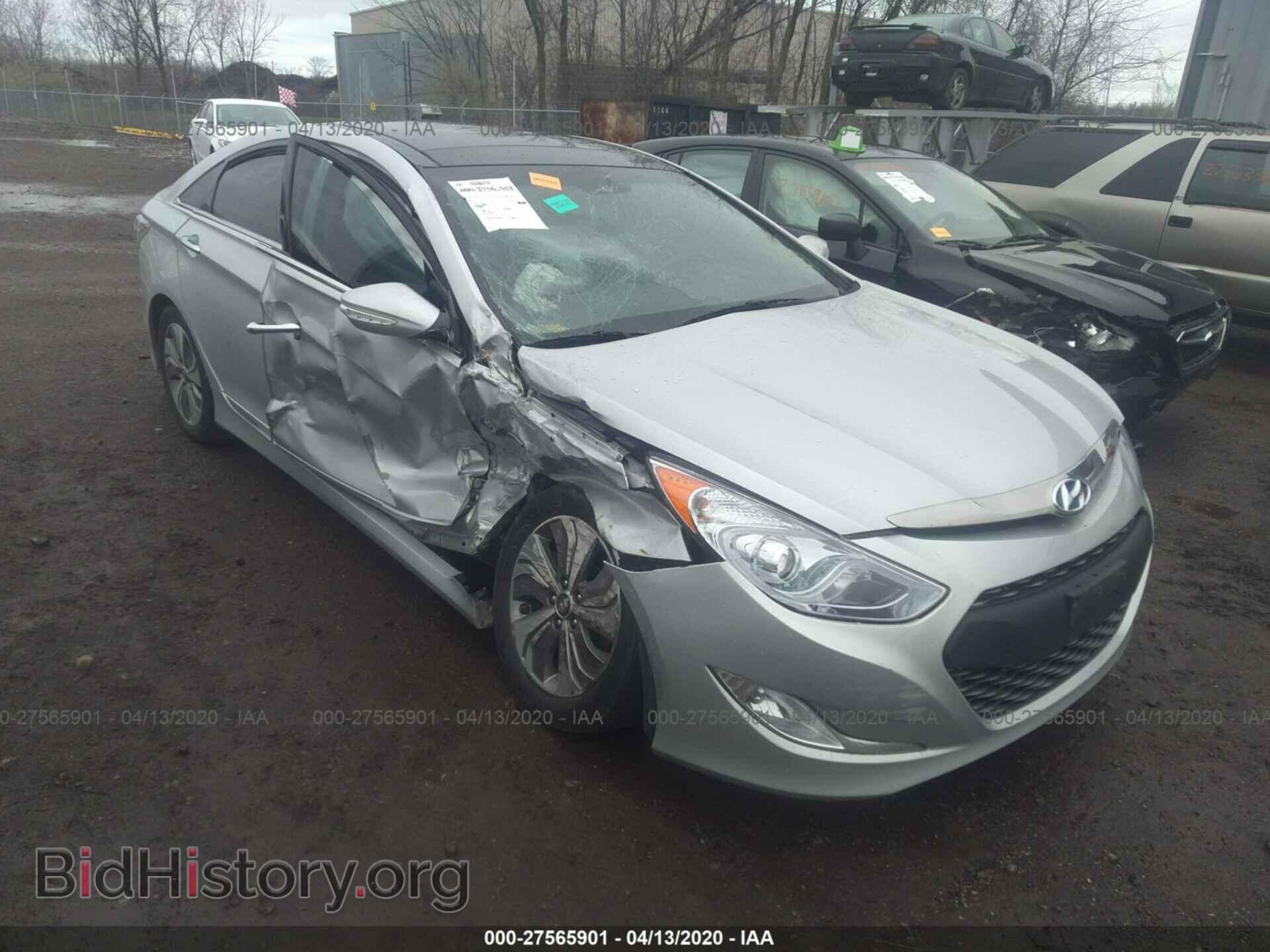Фотография KMHEC4A40EA110419 - HYUNDAI SONATA 2014