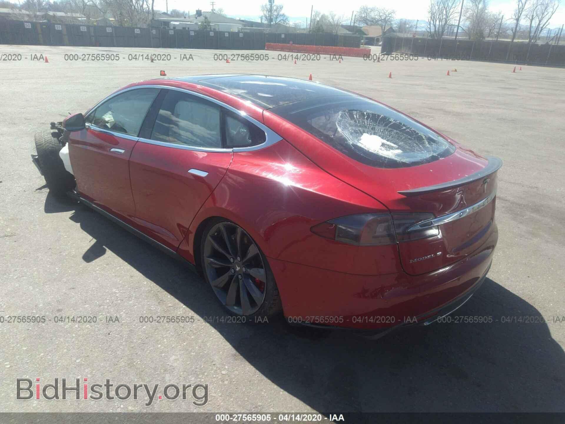 2014 TESLA MODEL S - VIN: 5YJSA1H21EFP65731 - Photo 3