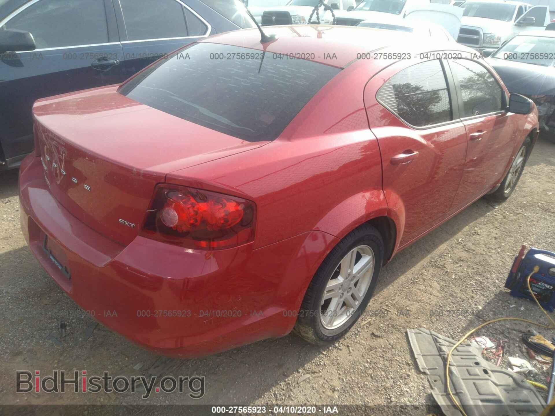 2012 DODGE AVENGER - VIN: 1C3CDZCB5CN217963 - Фото 4