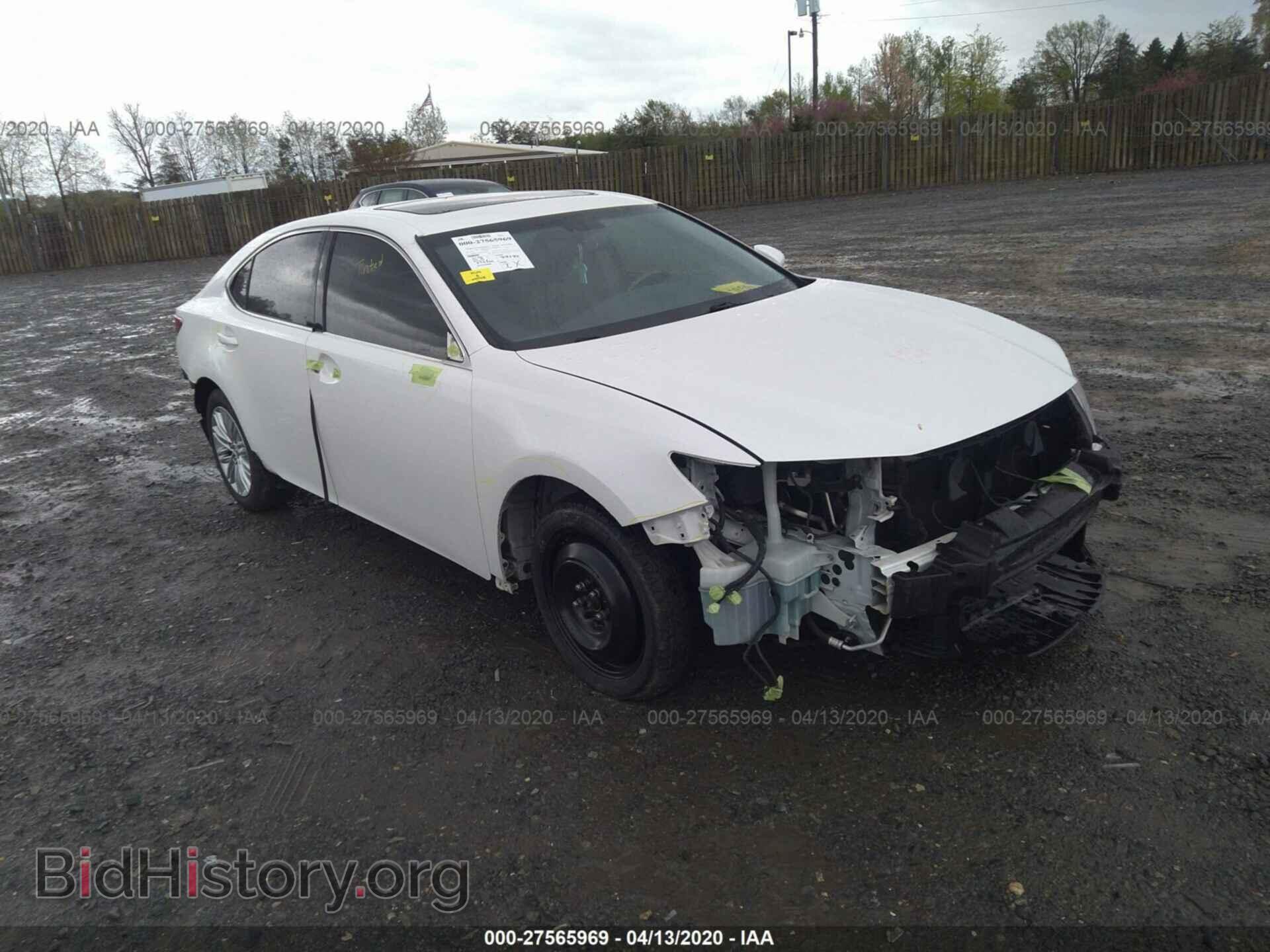 Photo JTHBK1GG1E2137809 - LEXUS ES 2014