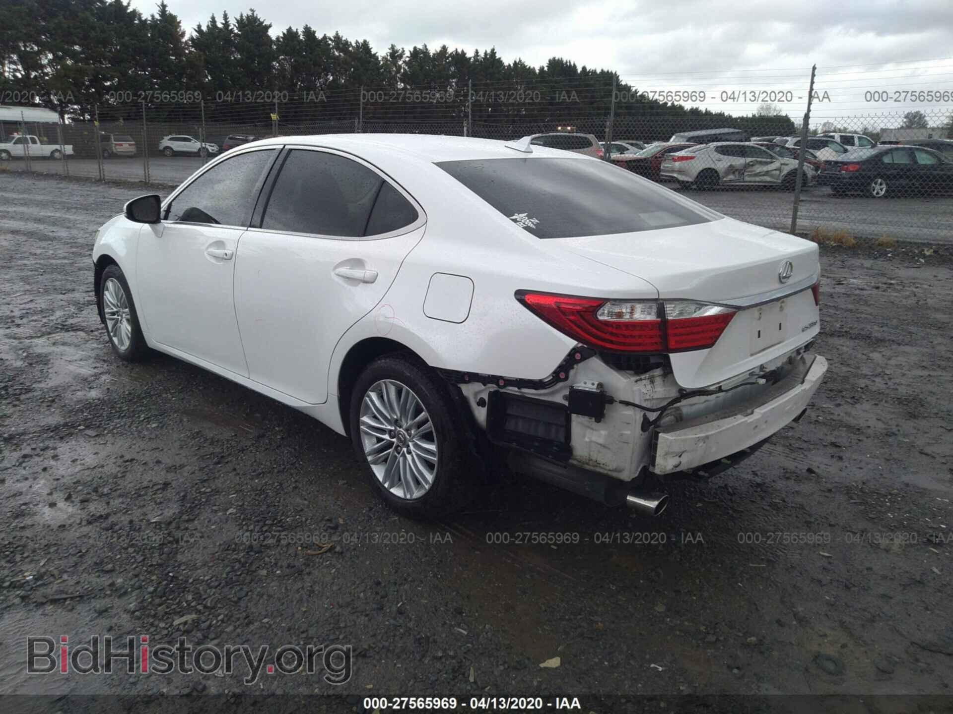 2014 LEXUS ES - VIN: JTHBK1GG1E2137809 - Photo 3