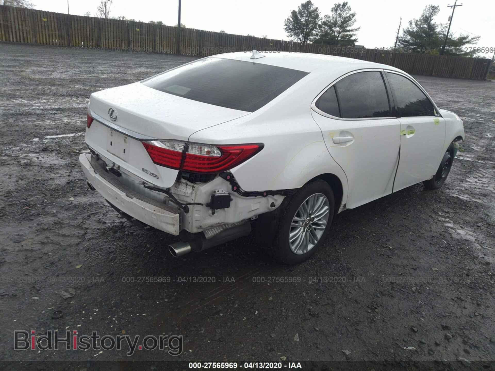 2014 LEXUS ES - VIN: JTHBK1GG1E2137809 - Photo 4