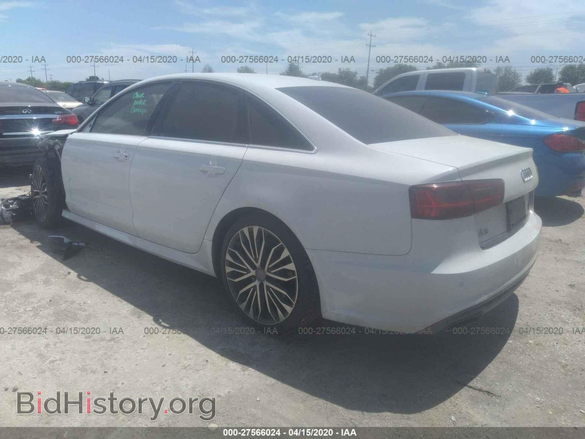 2016 AUDI A6 - VIN: WAUGFAFC8GN098919 - Фото 3