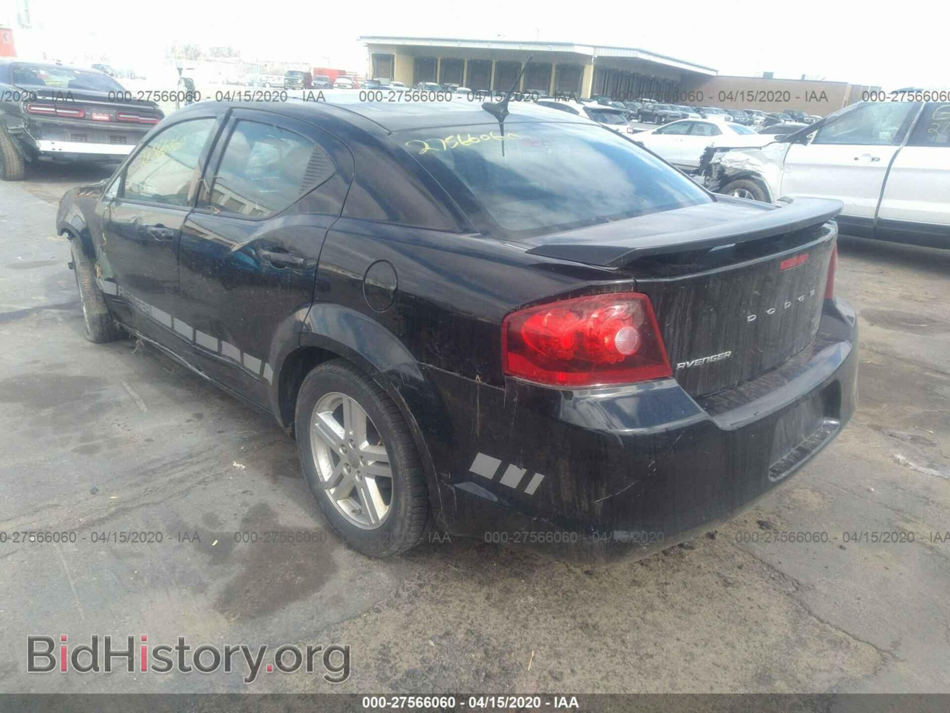 2012 DODGE AVENGER - VIN: 1C3CDZCB2CN156801 - Photo 3