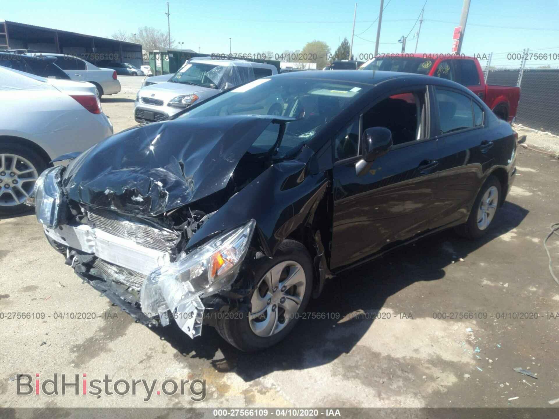 2013 HONDA CIVIC - VIN: 2HGFB2F53DH570094 - Фото 2