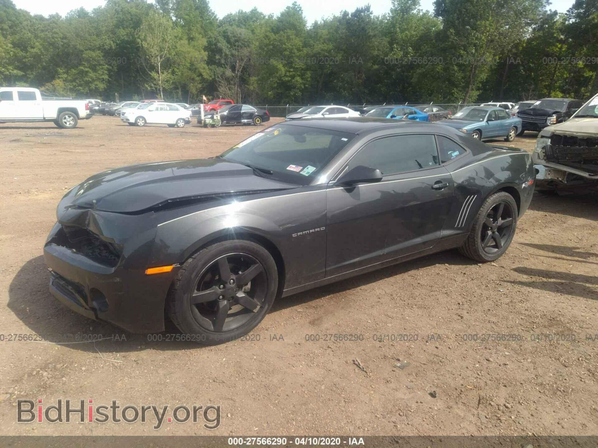 2013 CHEVROLET CAMARO - VIN: 2G1FB1E36D9208630 - Фото 2