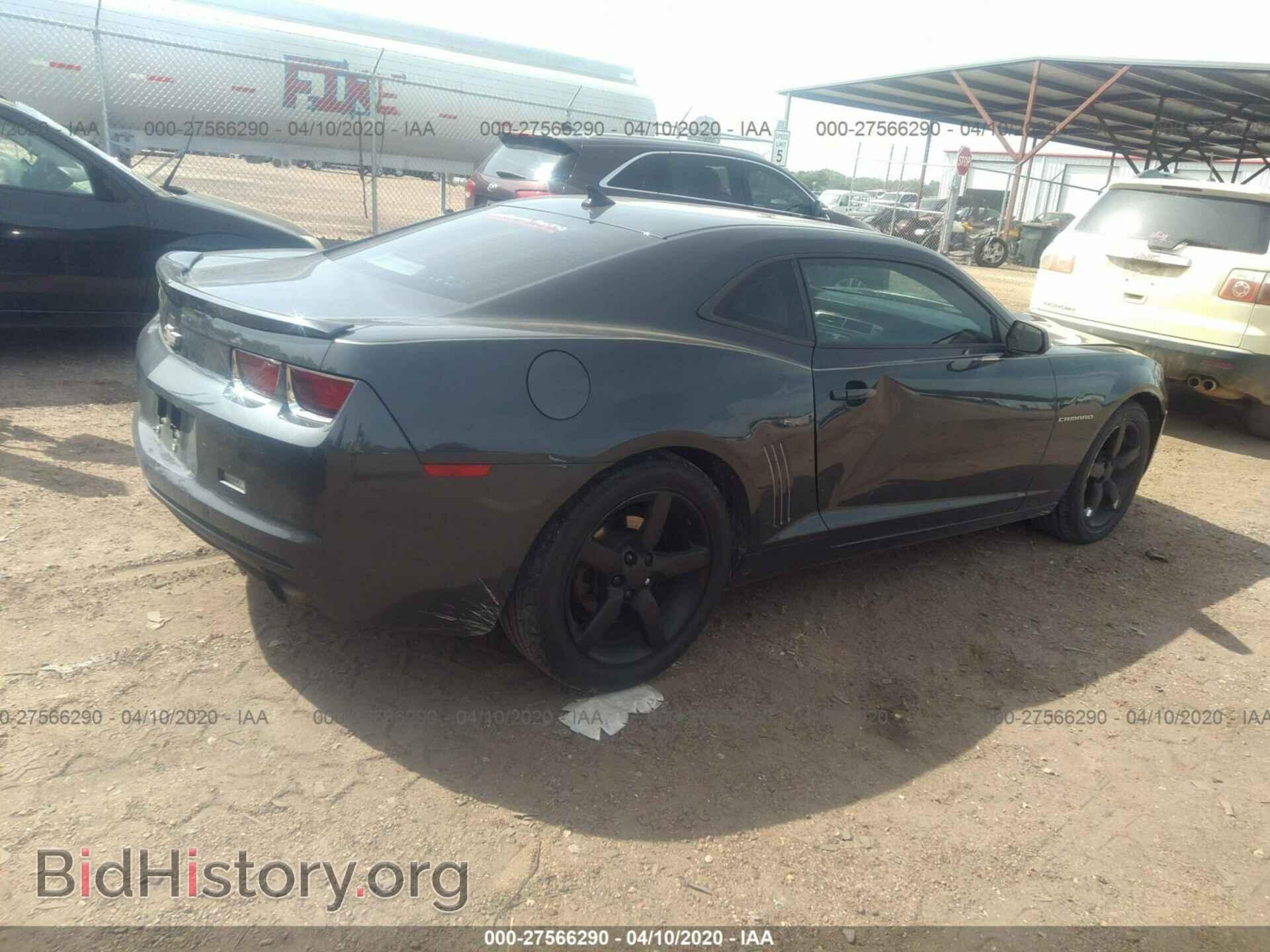 2013 CHEVROLET CAMARO - VIN: 2G1FB1E36D9208630 - Фото 4