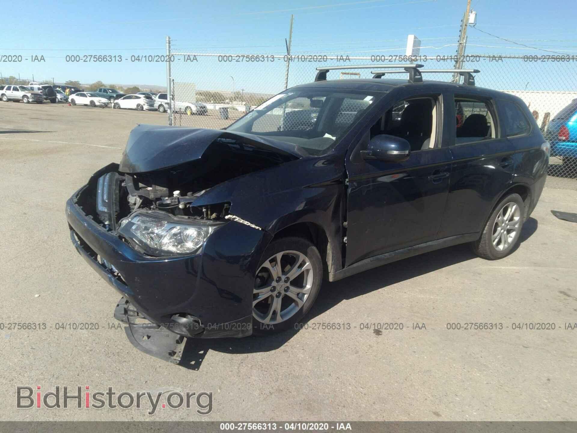 2014 MITSUBISHI OUTLANDER - VIN: JA4AD3A34EZ019232 - Фото 2