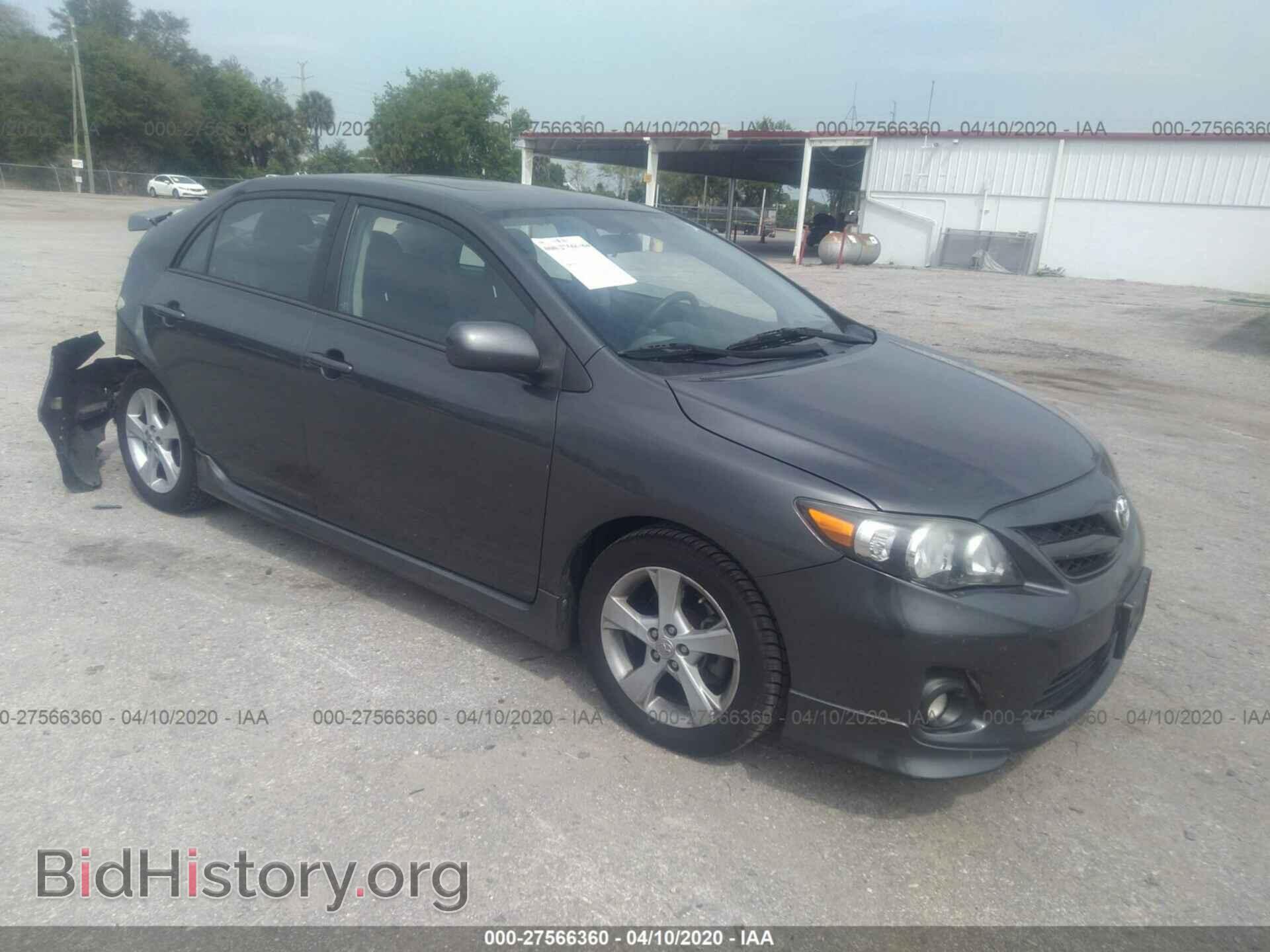 Photo 2T1BU4EE8CC799948 - TOYOTA COROLLA 2012