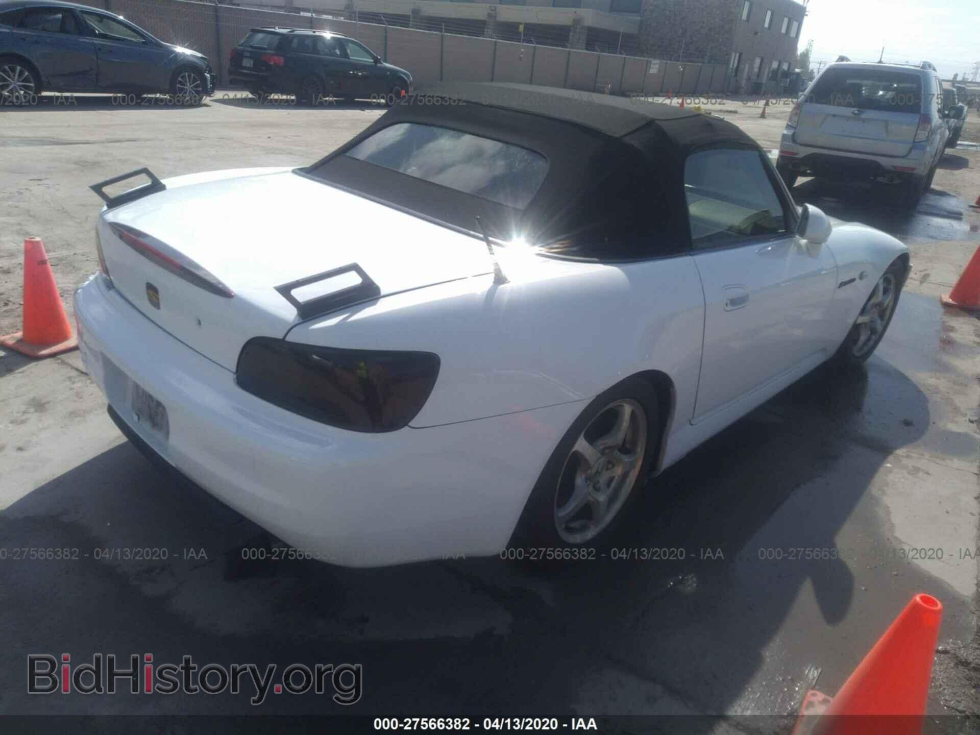 2000 HONDA S2000 - VIN: JHMAP1148YT001686 - Фото 4