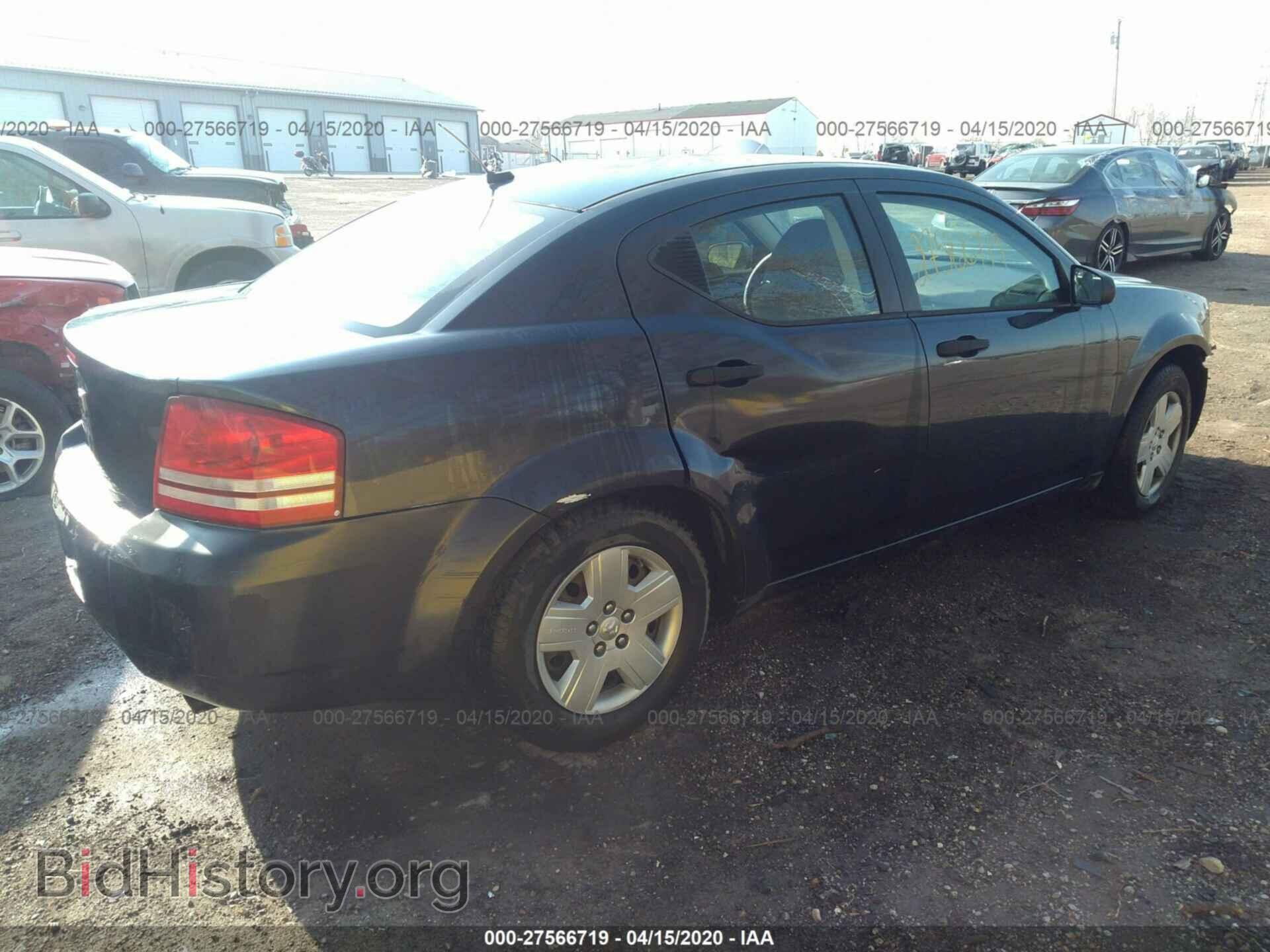 2008 DODGE AVENGER - VIN: 1B3LC46K08N127254 - Фото 4
