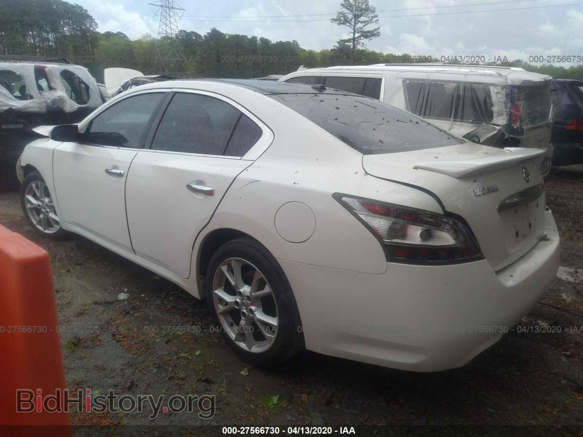 2012 NISSAN MAXIMA - VIN: 1N4AA5AP0CC812904 - Фото 3