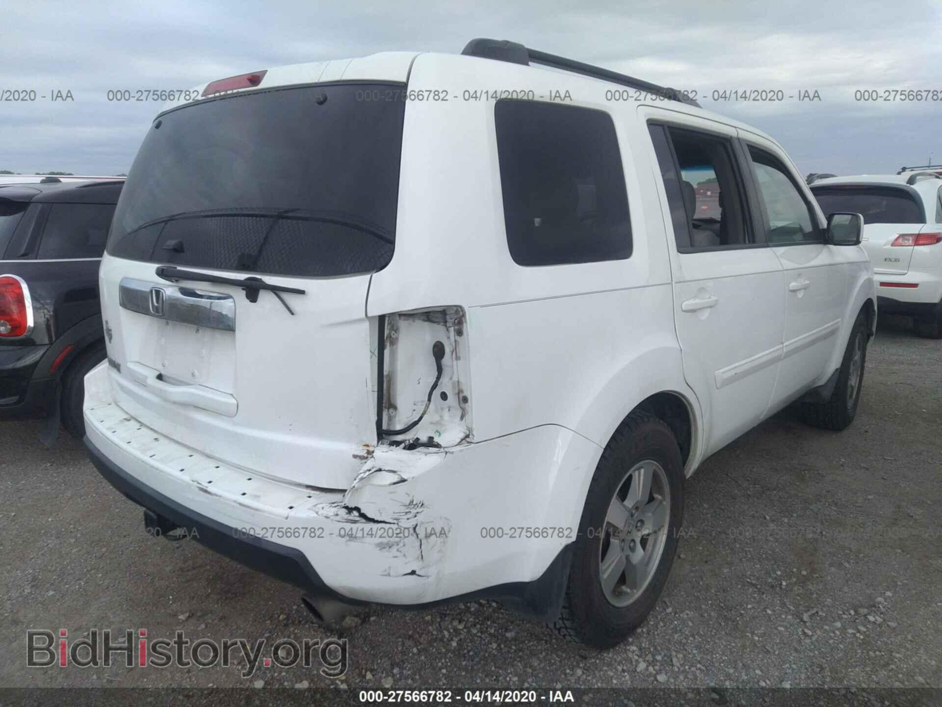 2009 HONDA PILOT - VIN: 5FNYF38409B022377 - Фото 4