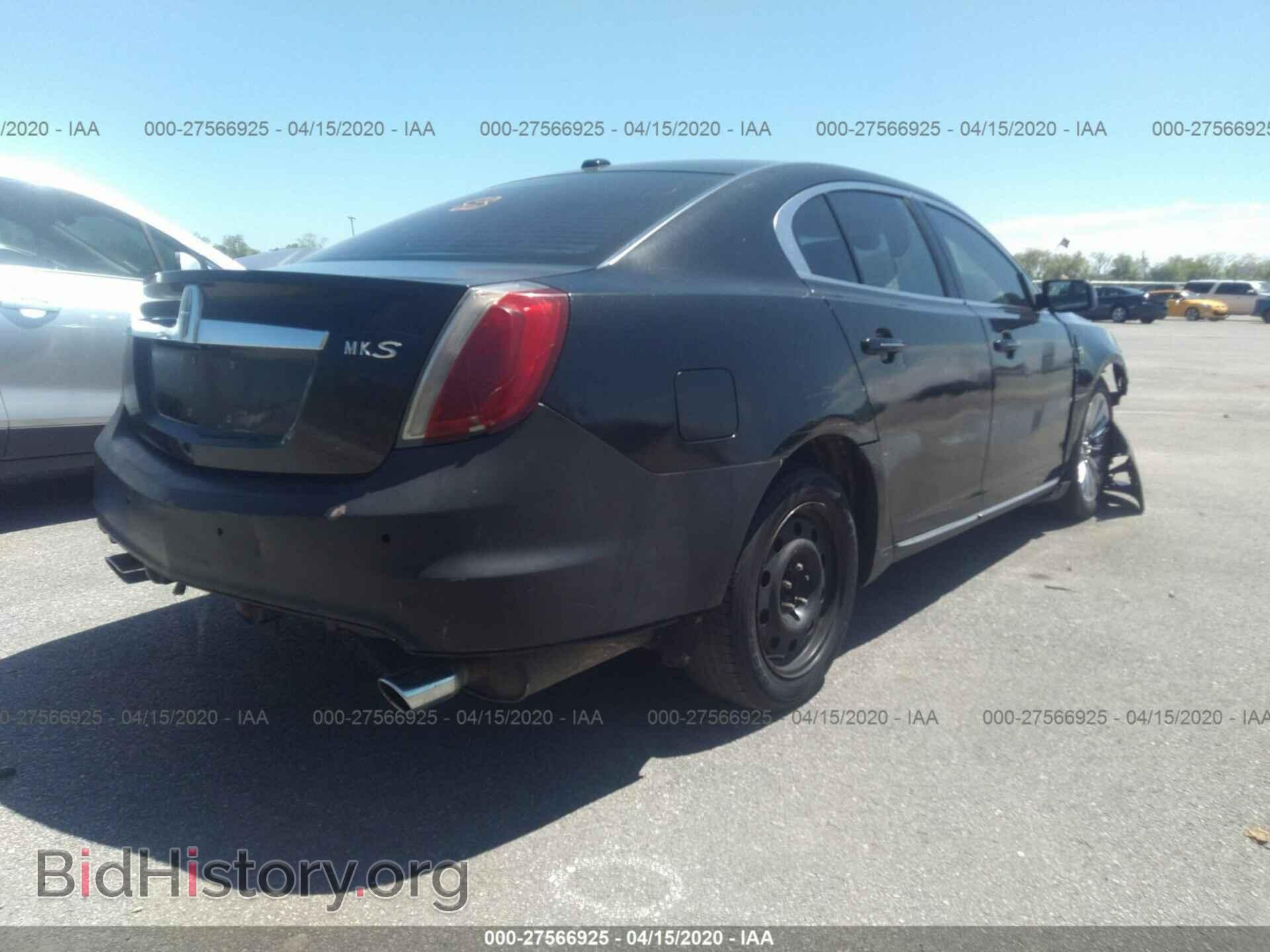 2010 LINCOLN MKS - VIN: 1LNHL9DR2AG608422 - Фото 4