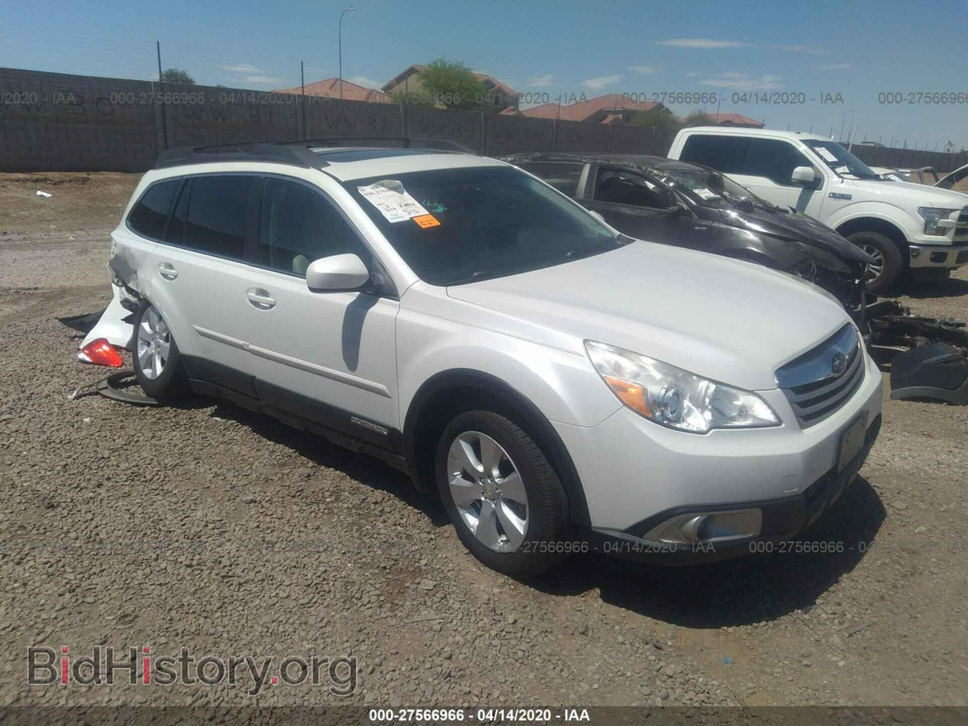 Фотография 4S4BRCHC4C1279686 - SUBARU OUTBACK 2012