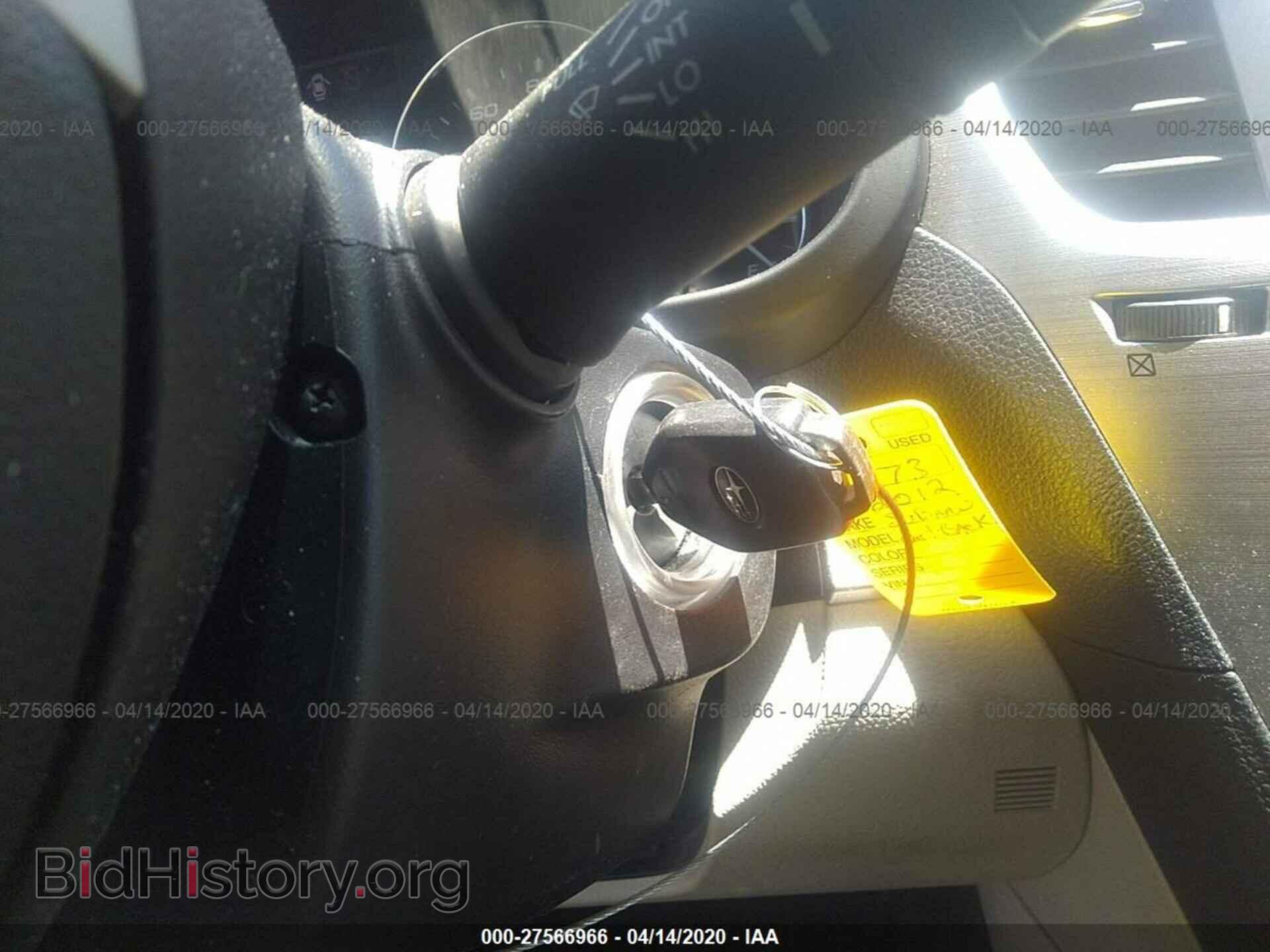 2012 SUBARU OUTBACK - VIN: 4S4BRCHC4C1279686 - Фото 11