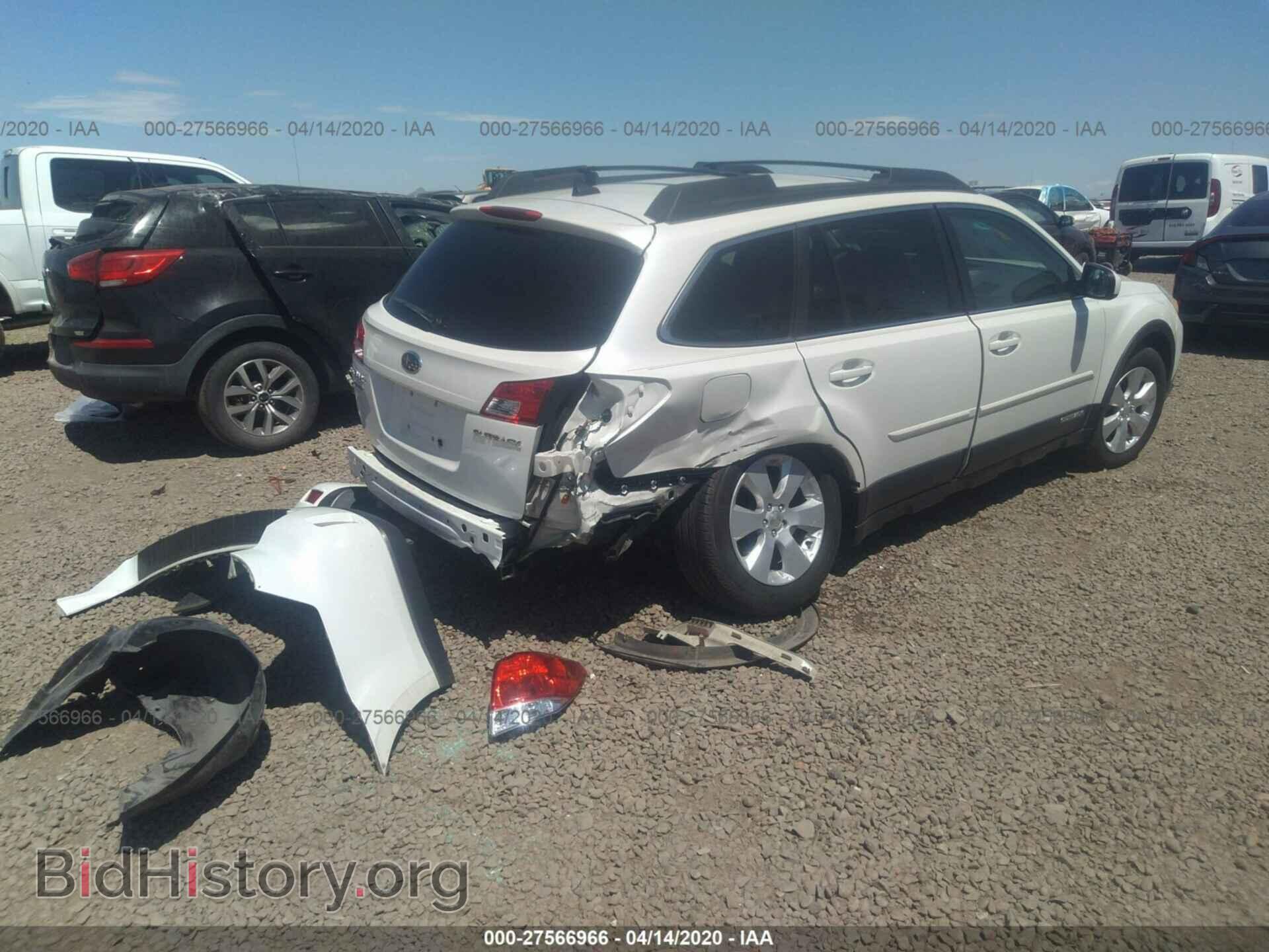 2012 SUBARU OUTBACK - VIN: 4S4BRCHC4C1279686 - Фото 4
