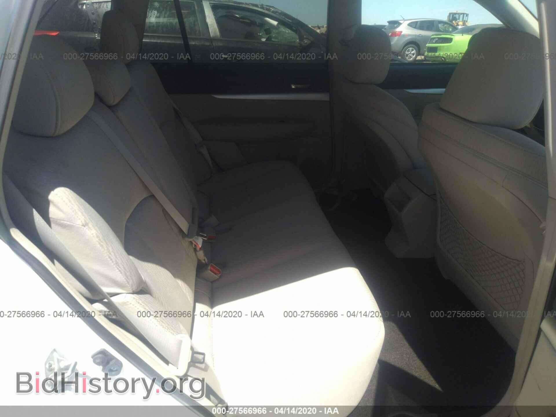 2012 SUBARU OUTBACK - VIN: 4S4BRCHC4C1279686 - Фото 8