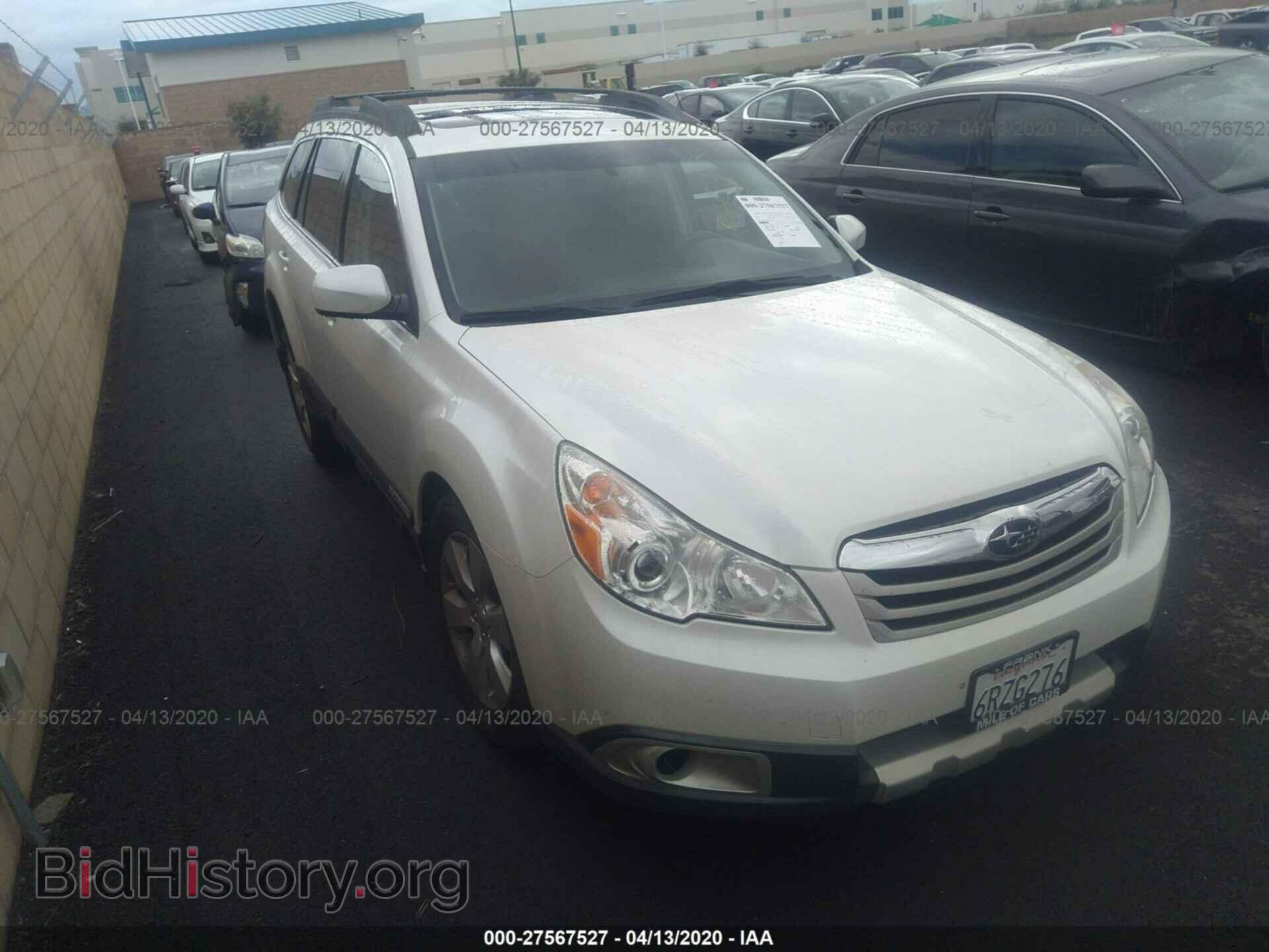 Фотография 4S4BRBKC1B3392713 - SUBARU OUTBACK 2011