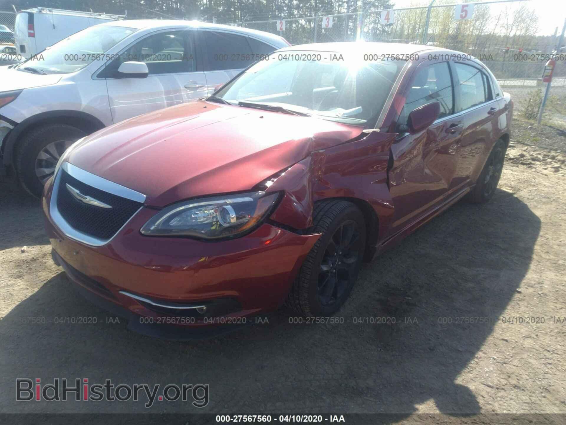 2014 CHRYSLER 200 - VIN: 1C3CCBCGXEN172382 - Фото 2