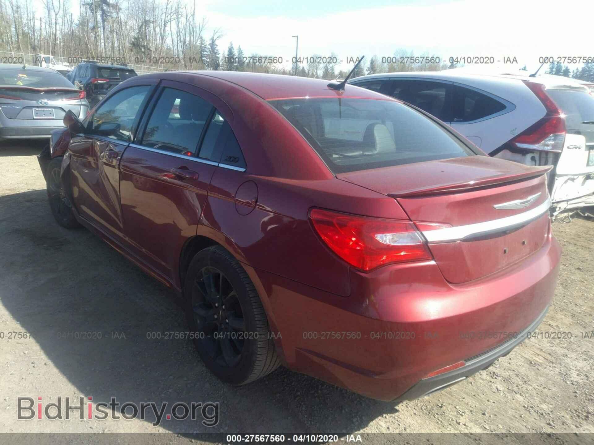 2014 CHRYSLER 200 - VIN: 1C3CCBCGXEN172382 - Фото 3