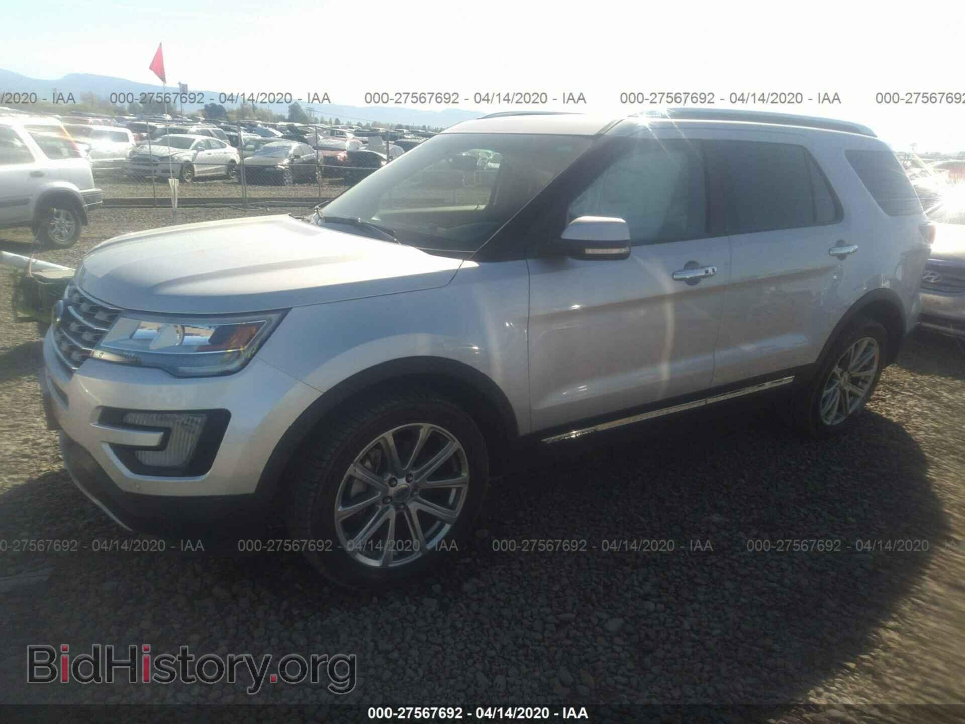 2017 FORD EXPLORER - VIN: 1FM5K8F87HGC92692 - Фото 2