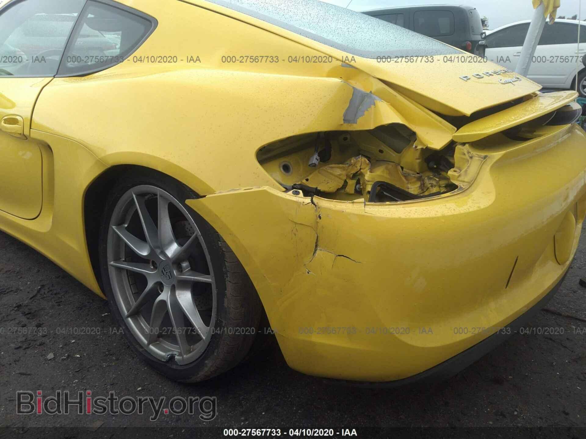 2014 PORSCHE CAYMAN - VIN: WP0AB2A80EK190179 - Фото 4
